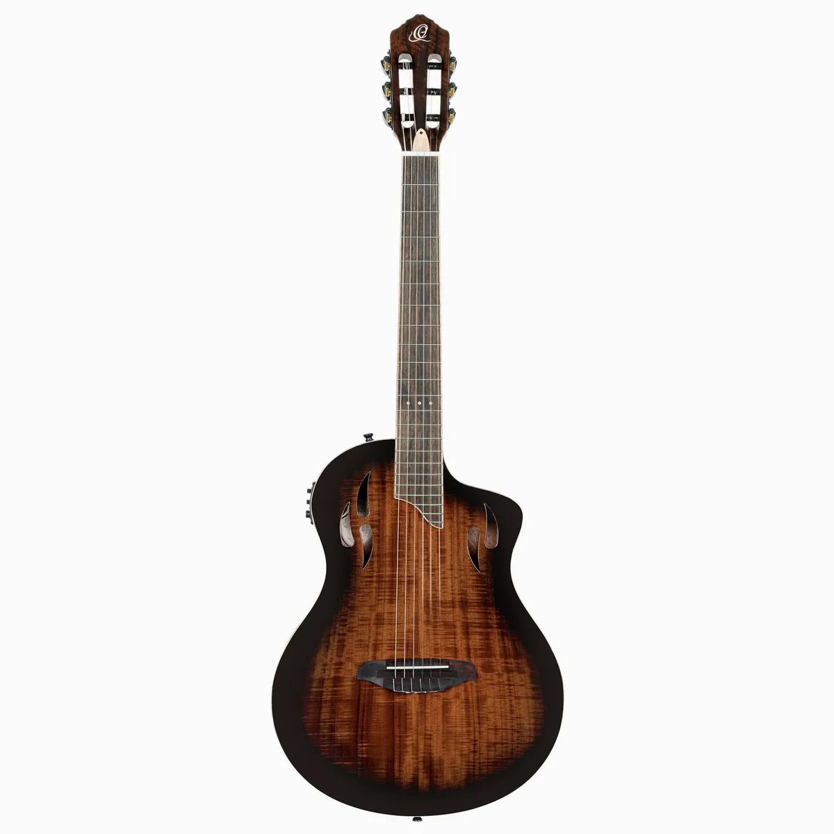 ORTEGA Guitars RTPDLX-ACA Akazien Burst, massive Akaziendecke, elegantes Design, integrierter MagusX Tonabnehmer 2