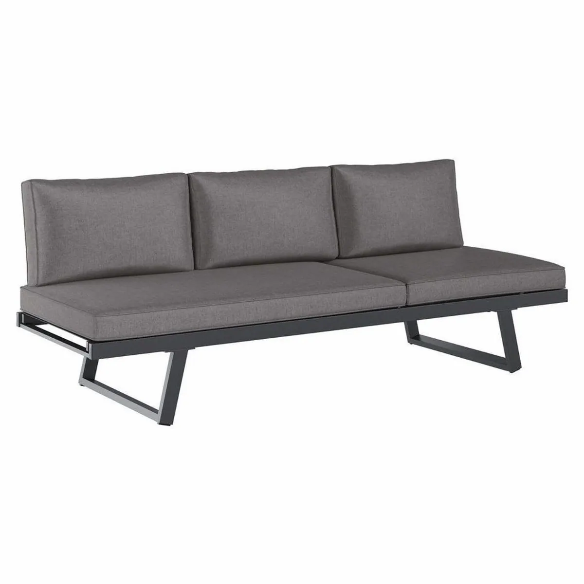OUTLIV. Lucca Gartenloungesofa, Aluminium, reißfest, witterungsbeständig, Relaxfunktion 2
