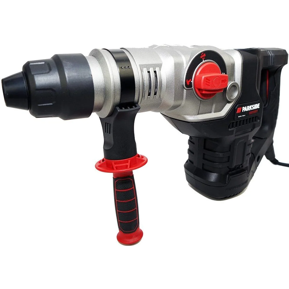 PARKSIDE PERFORMANCE PPBH 1600 Bohrhammer, pneumatisches Schlagwerk, 360° drehbarer Griff
