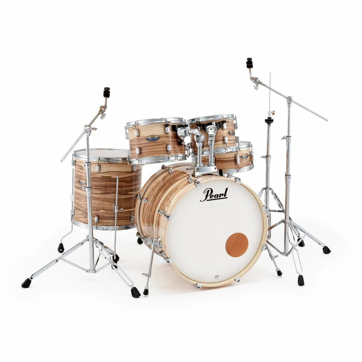 Pearl Decade Maple 22 Zoll Schlagzeug, edles Gloss Exotic Maple, inklusive Zubehör 2