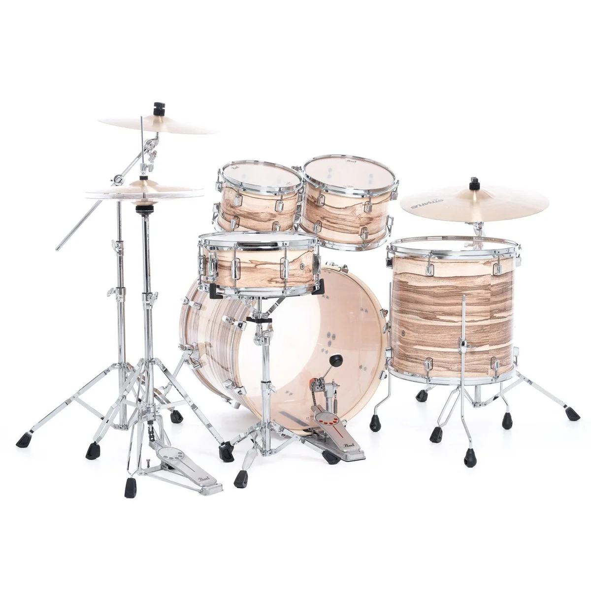 Pearl Decade Maple 22 Zoll Schlagzeug, edles Gloss Exotic Maple, inklusive Zubehör 4
