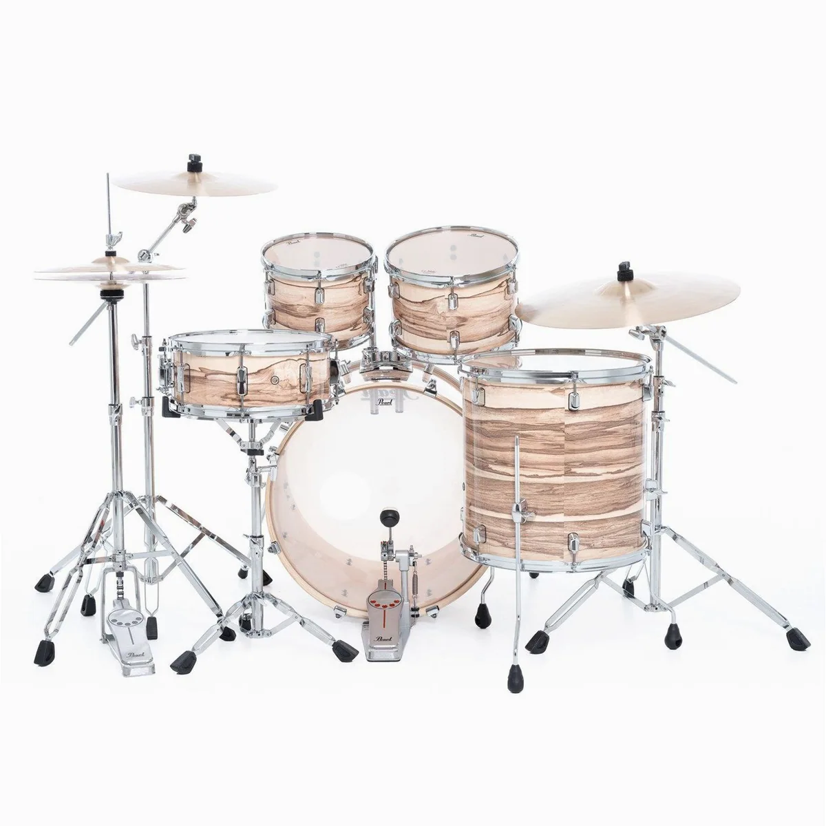 Pearl Decade Maple 22 Zoll Schlagzeug, edles Gloss Exotic Maple, inklusive Zubehör 5