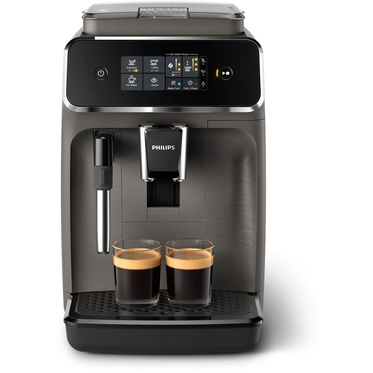 Philips Kaffeevollautomat, Sensortouch Oberfläche, Keramikmahlwerk, Milchaufschäumer 2