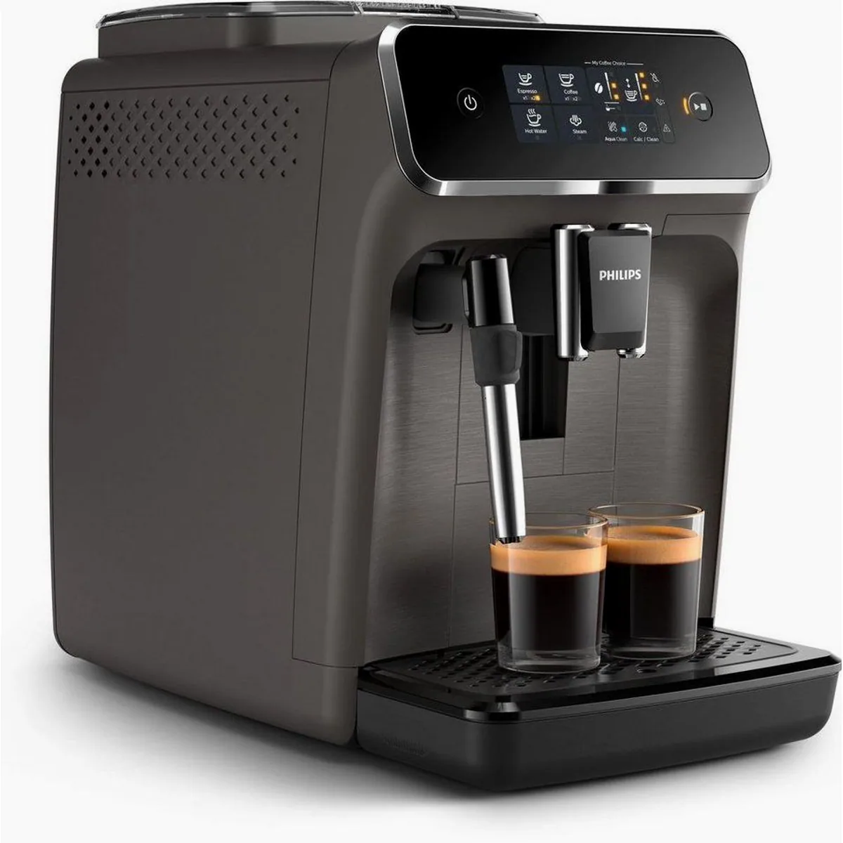 Philips Kaffeevollautomat, Sensortouch Oberfläche, Keramikmahlwerk, Milchaufschäumer 3
