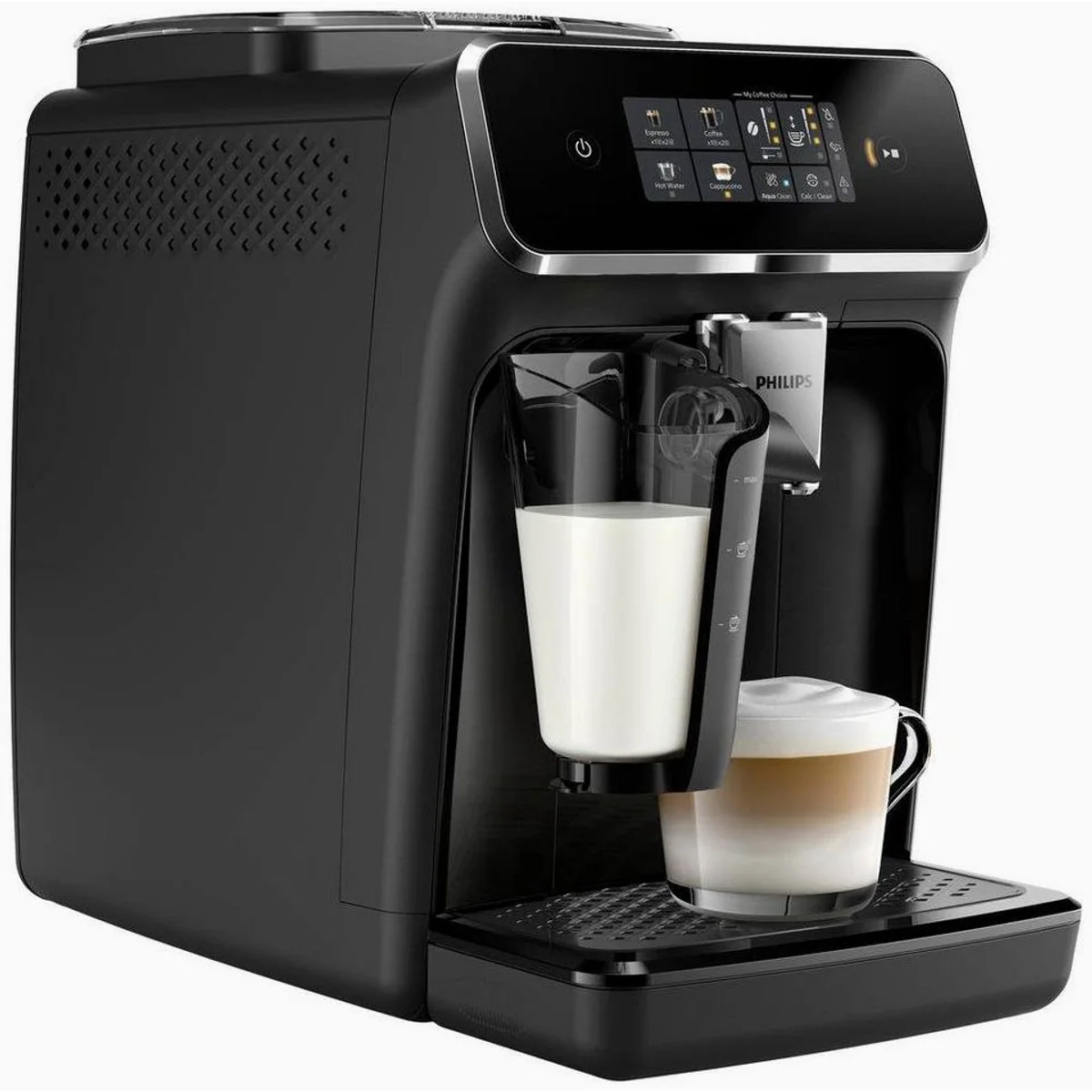 Philips Kaffeevollautomat LatteGo, komfortable Reinigung, vielfältige Kaffeevariationen, flüsterleise Technologie 2