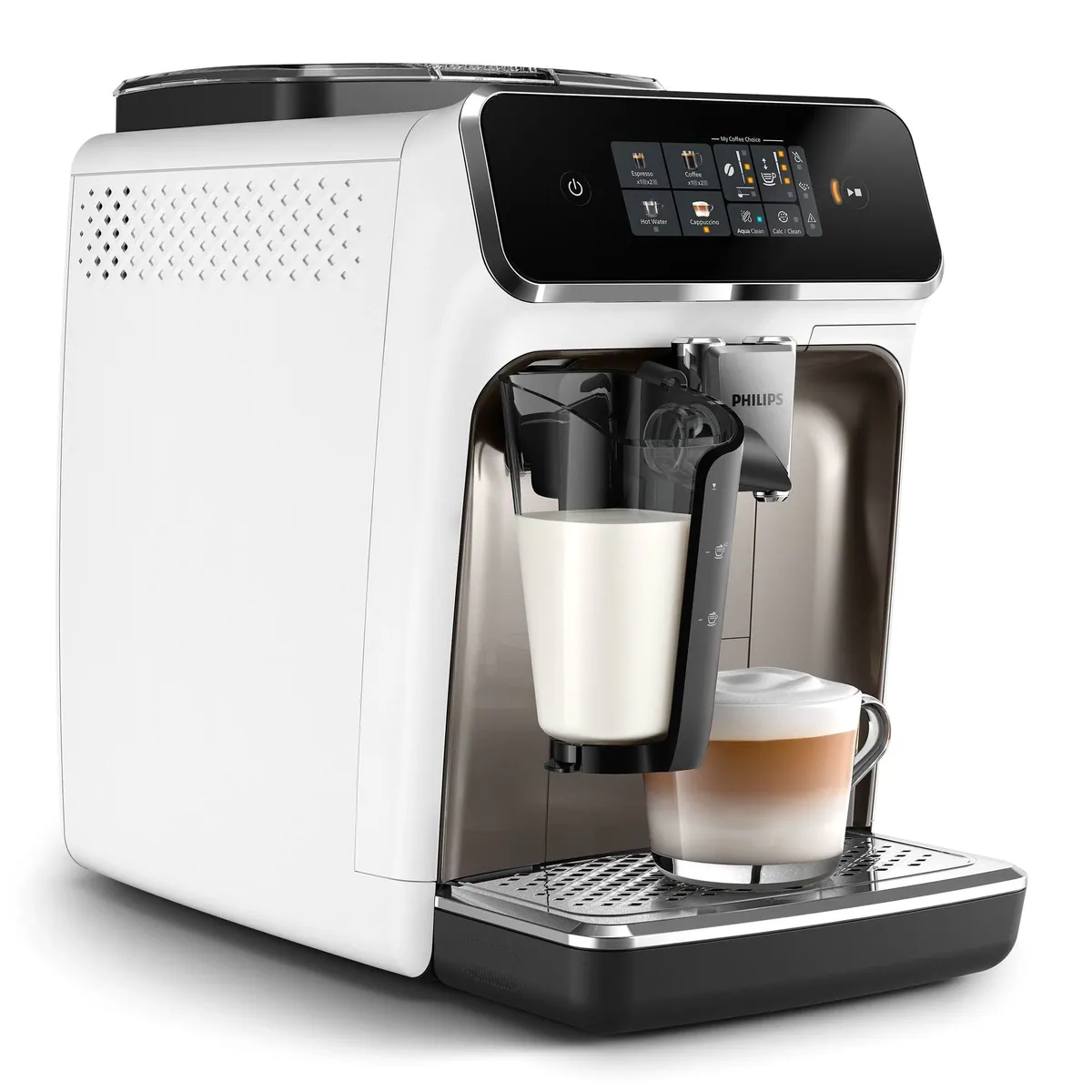 Philips Kaffeevollautomat EP2333/40 2300 Series, 4 Kaffeespezialitäten, LatteGo-Milchsystem