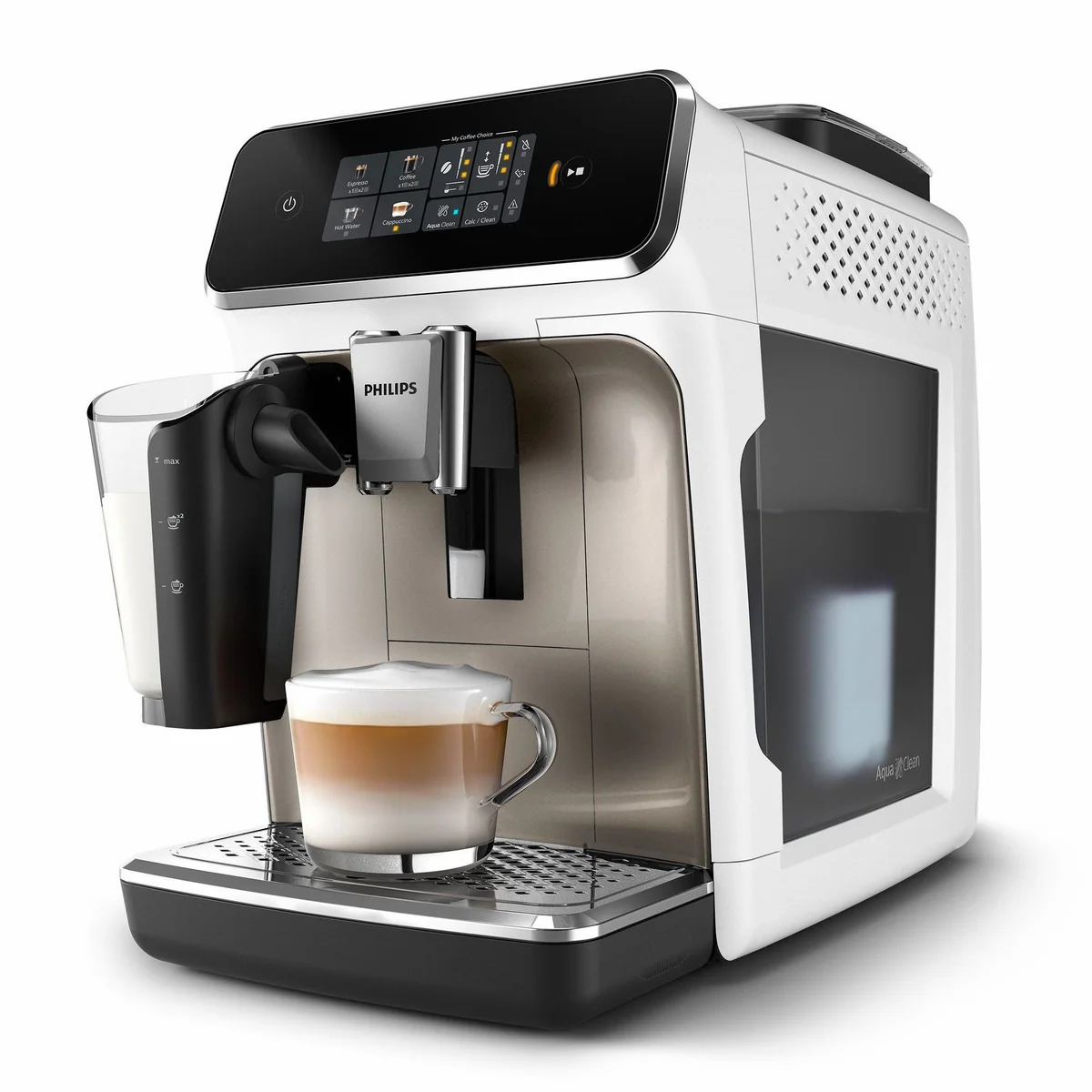 Philips Kaffeevollautomat EP2333/40 2300 Series, 4 Kaffeespezialitäten, LatteGo-Milchsystem 3