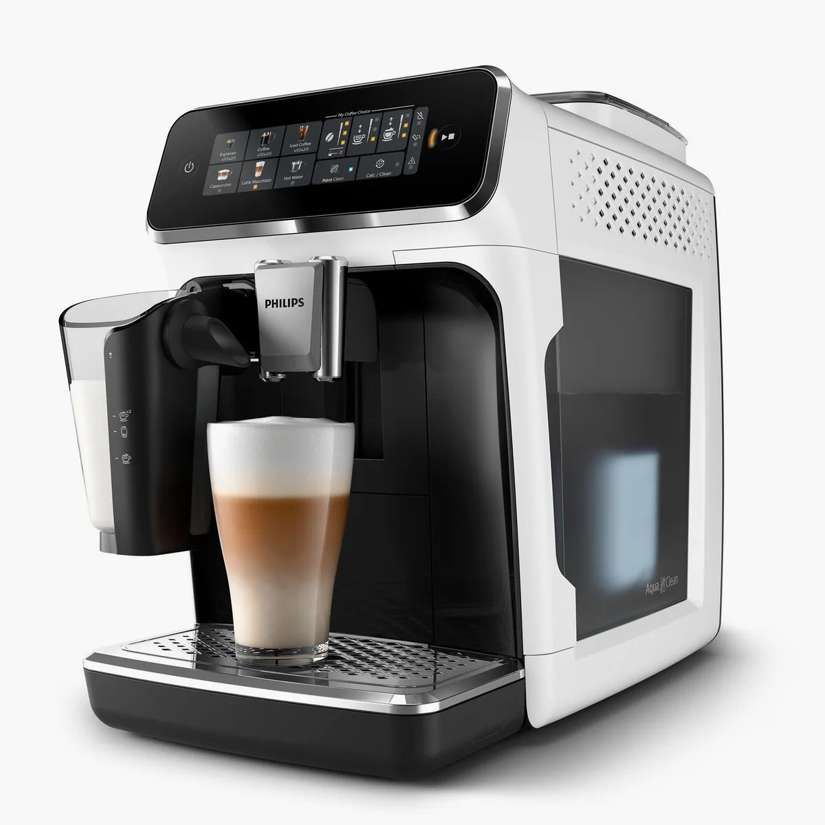 Philips Kaffeevollautomat EP3343/50, 6 Getränkevarianten, LatteGo-Milchsystem — SilentBrew Technologie 2