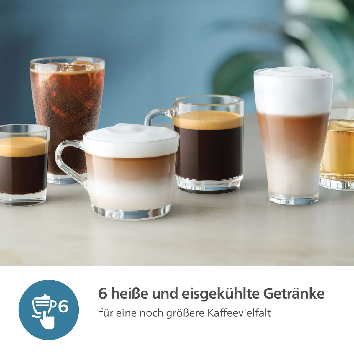 Philips Kaffeevollautomat EP3347/90, 6 Getränkevariationen, LatteGo-Milchsystem, SilentBrew Technologie 4