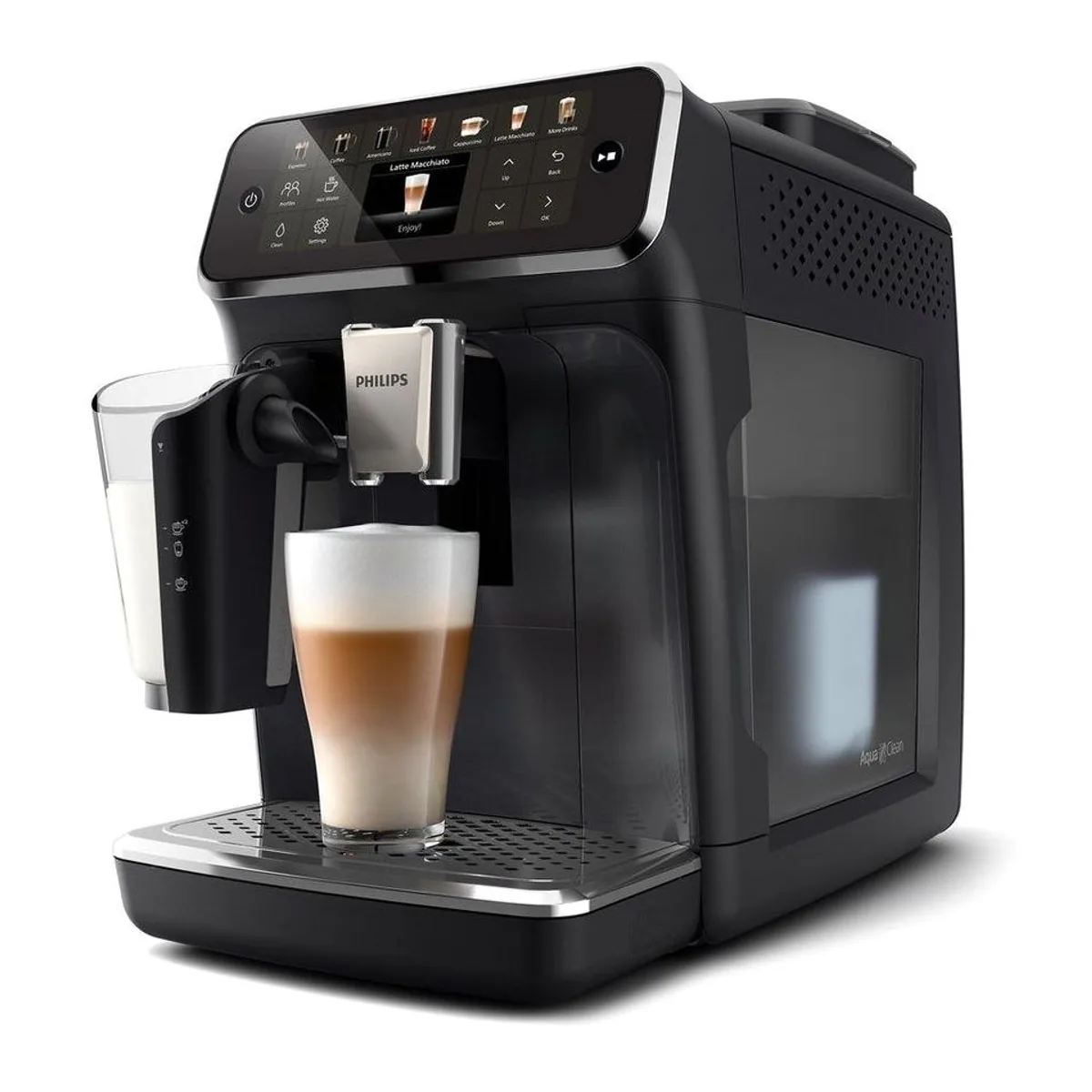 Philips EP4441/50 4400 Series, 12 Kaffeespezialitäten, LatteGo-Milchsystem, SilentBrew Technologie 3