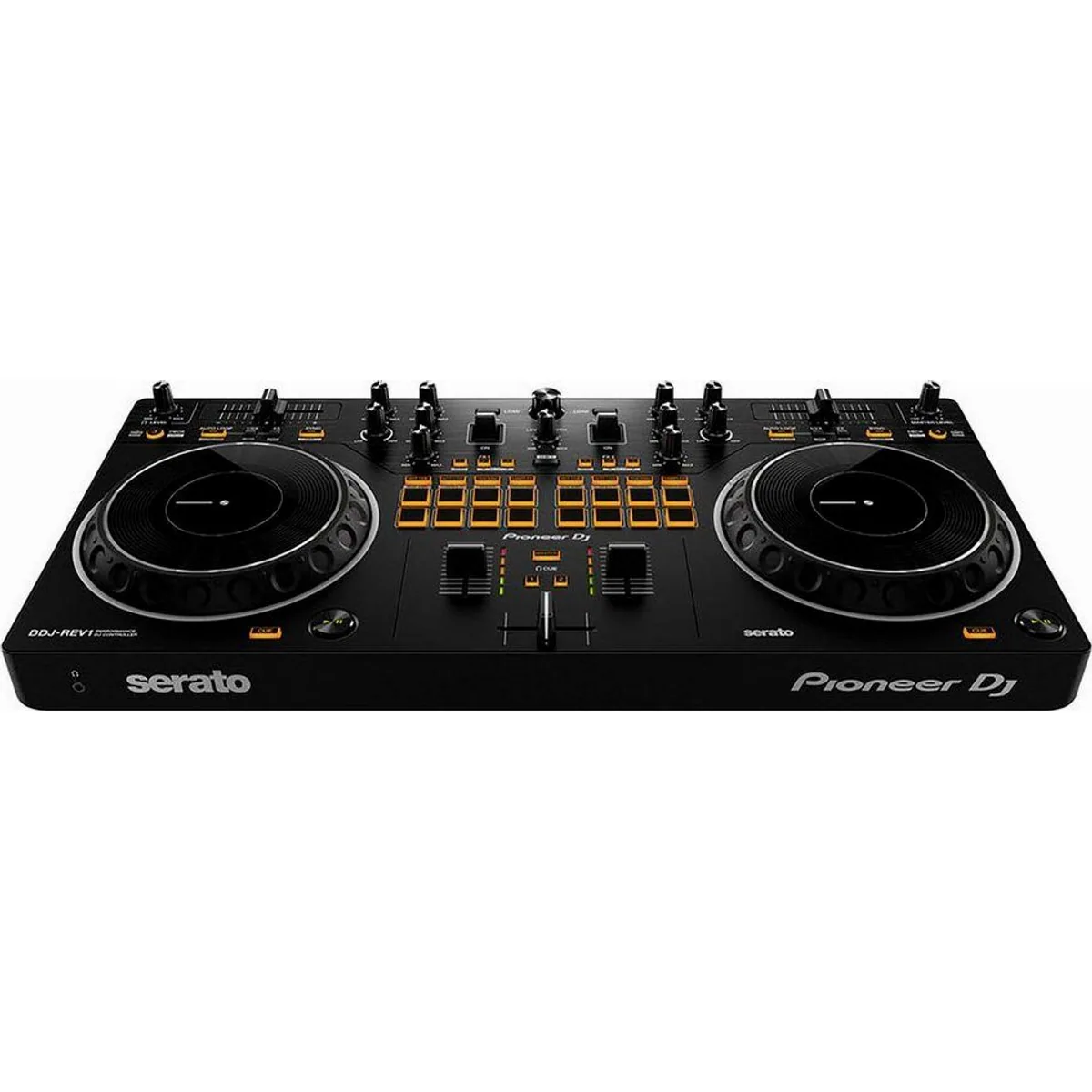Pioneer DJ DDJ-REV1, professionelles Battle-Setup, große Jogwheels, intuitive Performance-Pads 2