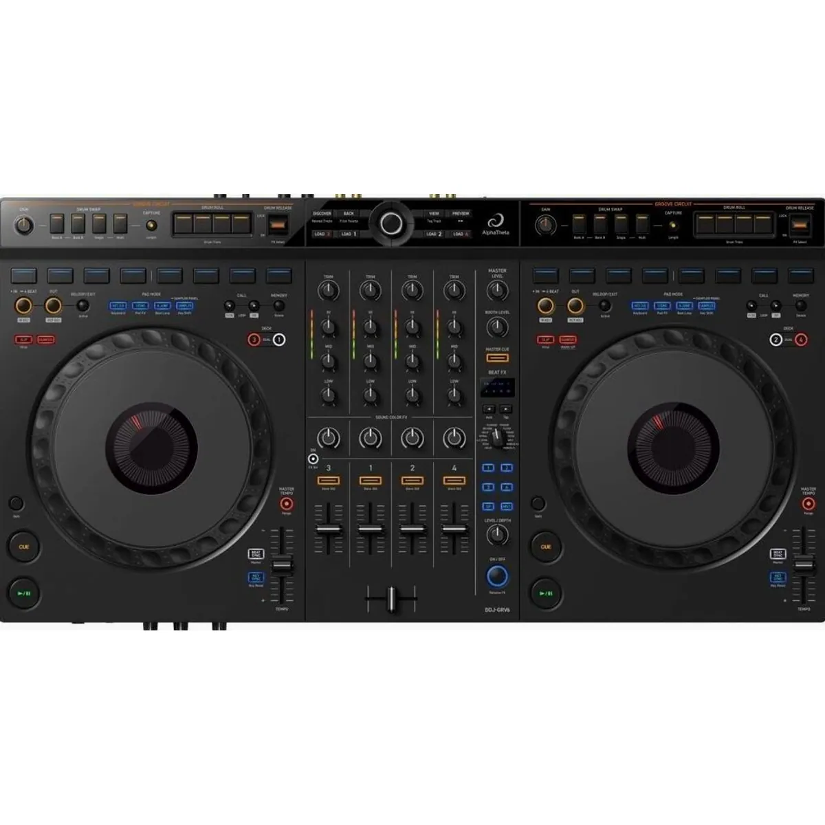Pioneer DJ DDJ-GRV6, Groove Circuit, Smart Rotary Selector, Stems FX