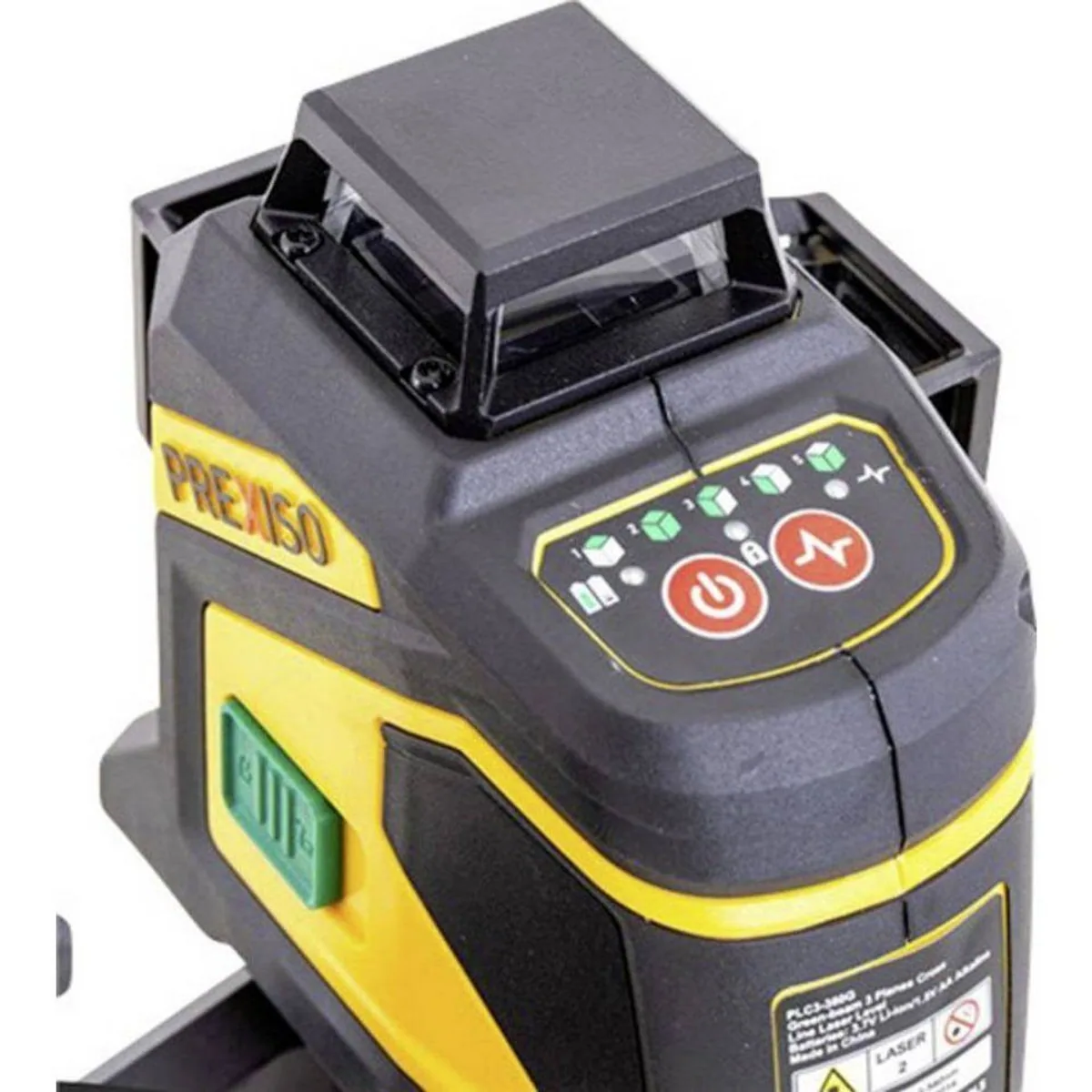 PREXISO Nivellierkeil 360°-Linienlaser, grüner Laser, IP54 Schutzklasse, inkl. Akku und Box 5