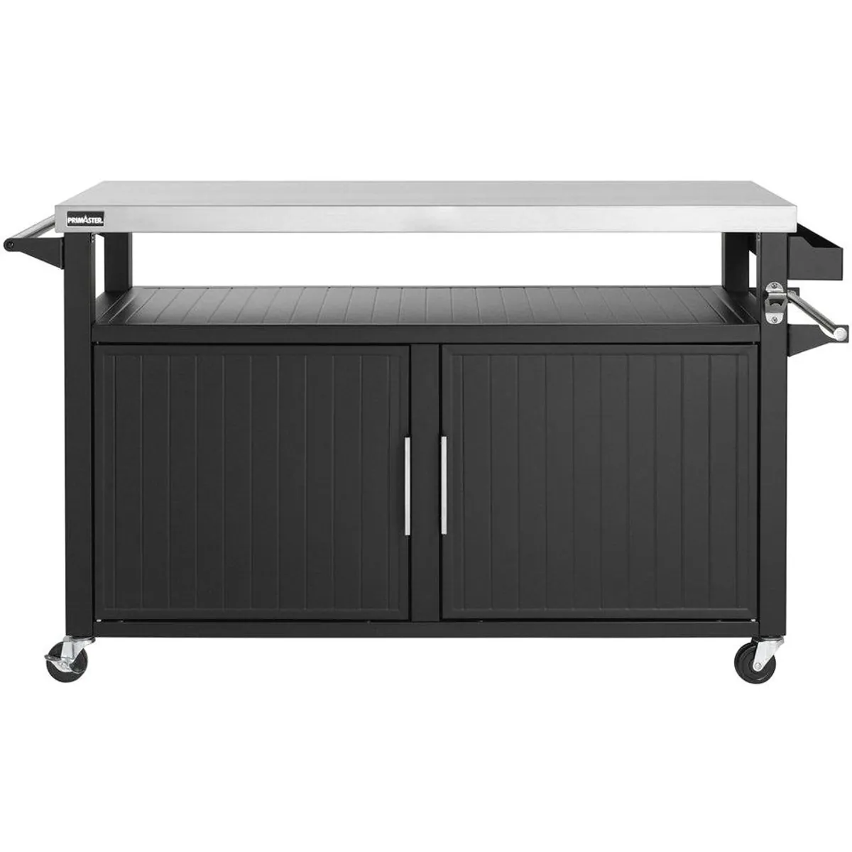 Primaster Grillwagen Napa XXL, großzügige Arbeitsfläche, robustes Edelstahl-Design, viel Stauraum 4