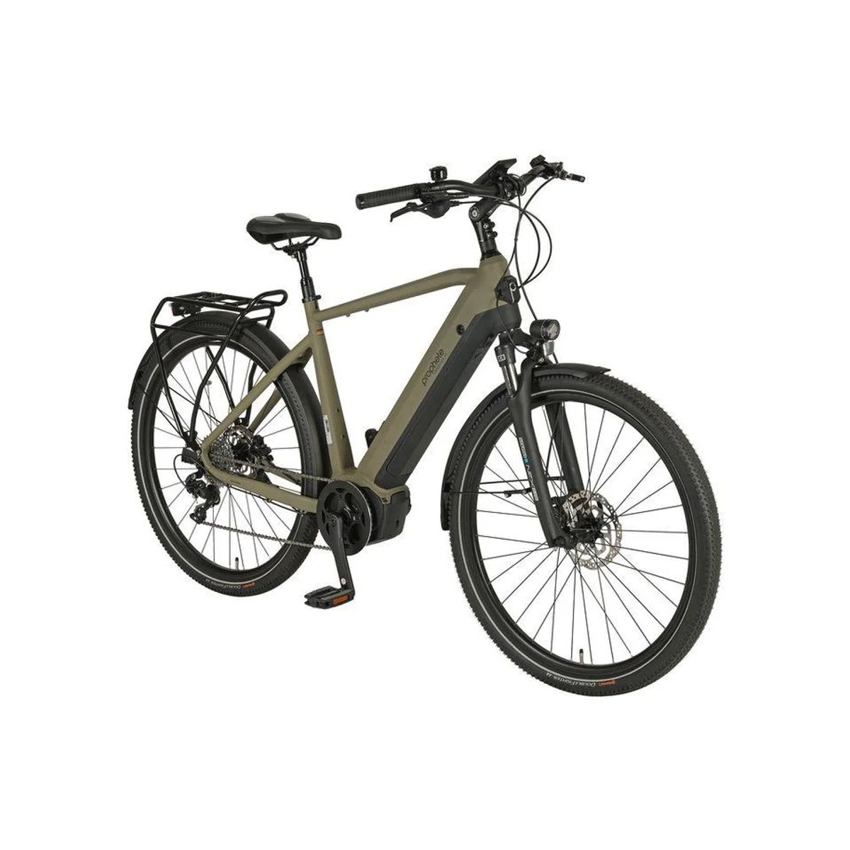 Prophete Entdecker 4.0 E-Bike Trekkingrad, leistungsstarker Mittelmotor, 10-Gang Schaltung, integrierter Akku 2