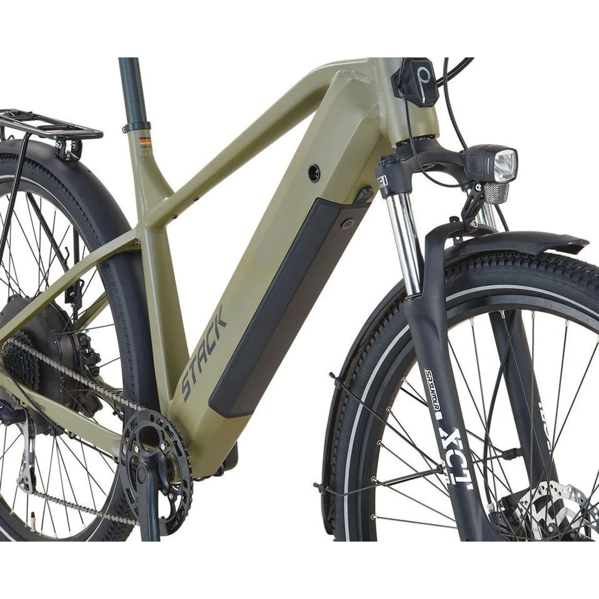 Prophete Stack 2.0 E-Bike, 250 W Heckmotor, 9-Gang Shimano Alivio, 480 Wh Akku 4