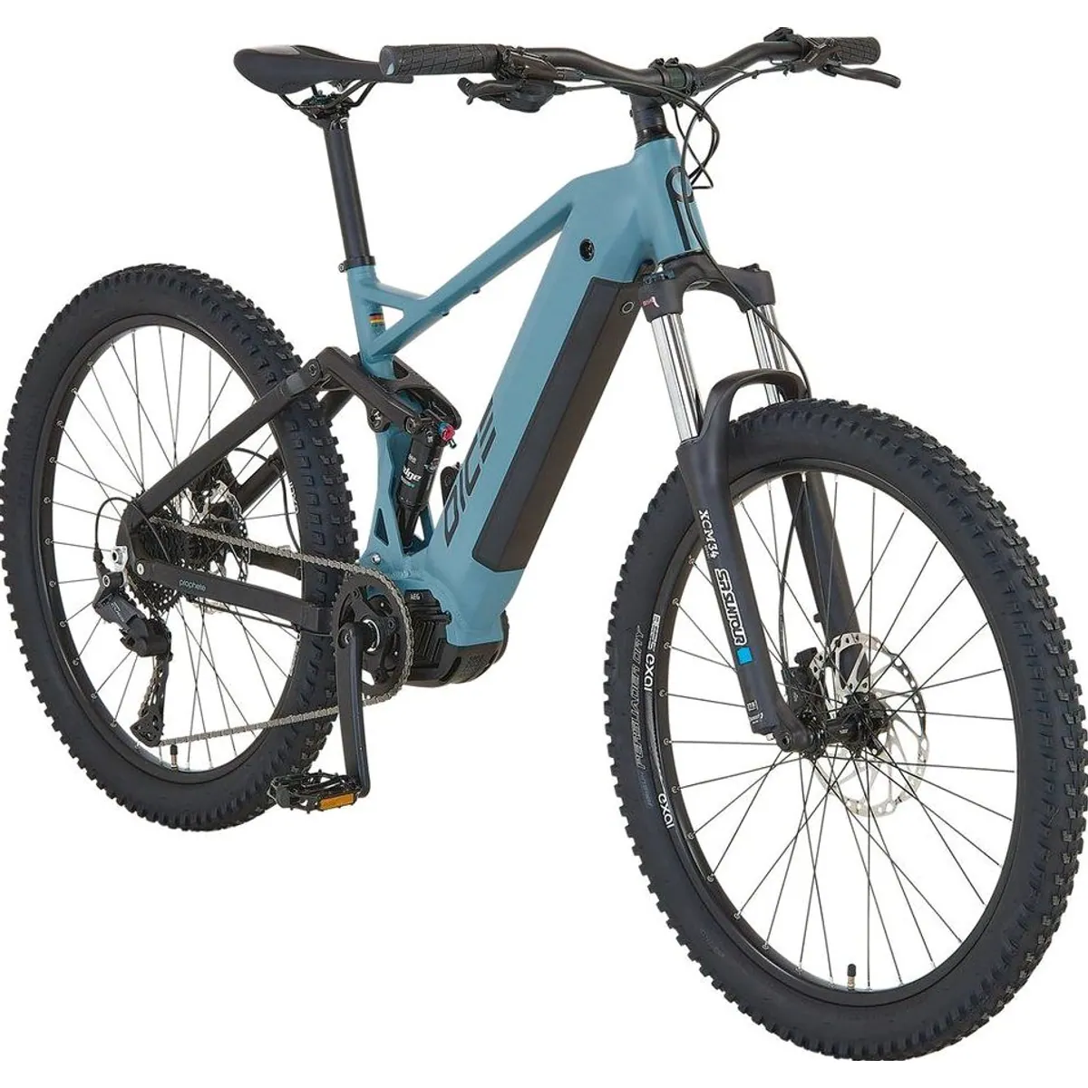 Prophete Dice 4.0 E-Mountainbike, leistungsstarker Mittelmotor, 10-Gang Shimano Cues Schaltung 2