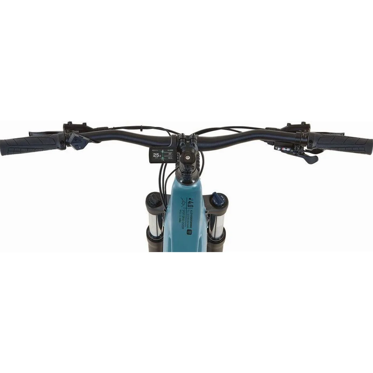 Prophete Dice 4.0 E-Mountainbike, leistungsstarker Mittelmotor, 10-Gang Shimano Cues Schaltung 3