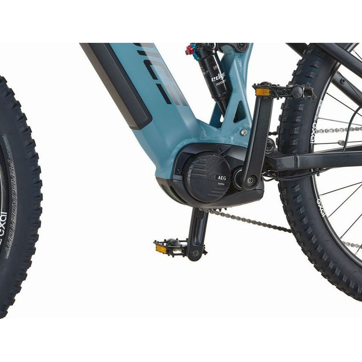 Prophete Dice 4.0 E-Mountainbike, leistungsstarker Mittelmotor, 10-Gang Shimano Cues Schaltung 5
