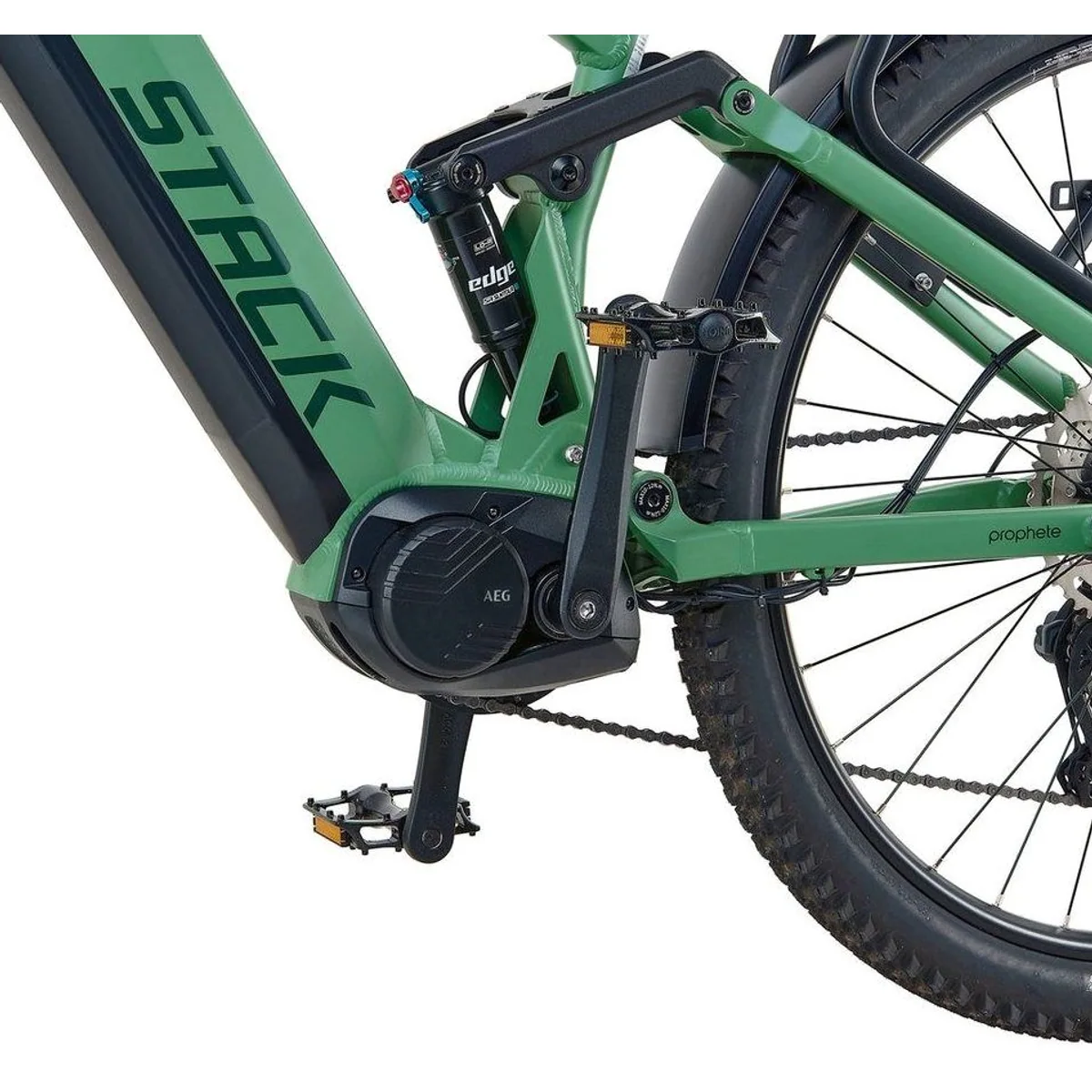 Prophete Stack 5.0 E-Bike, 48V Mittelmotor, Shimano 10-Gang, 720 Wh Akku 5