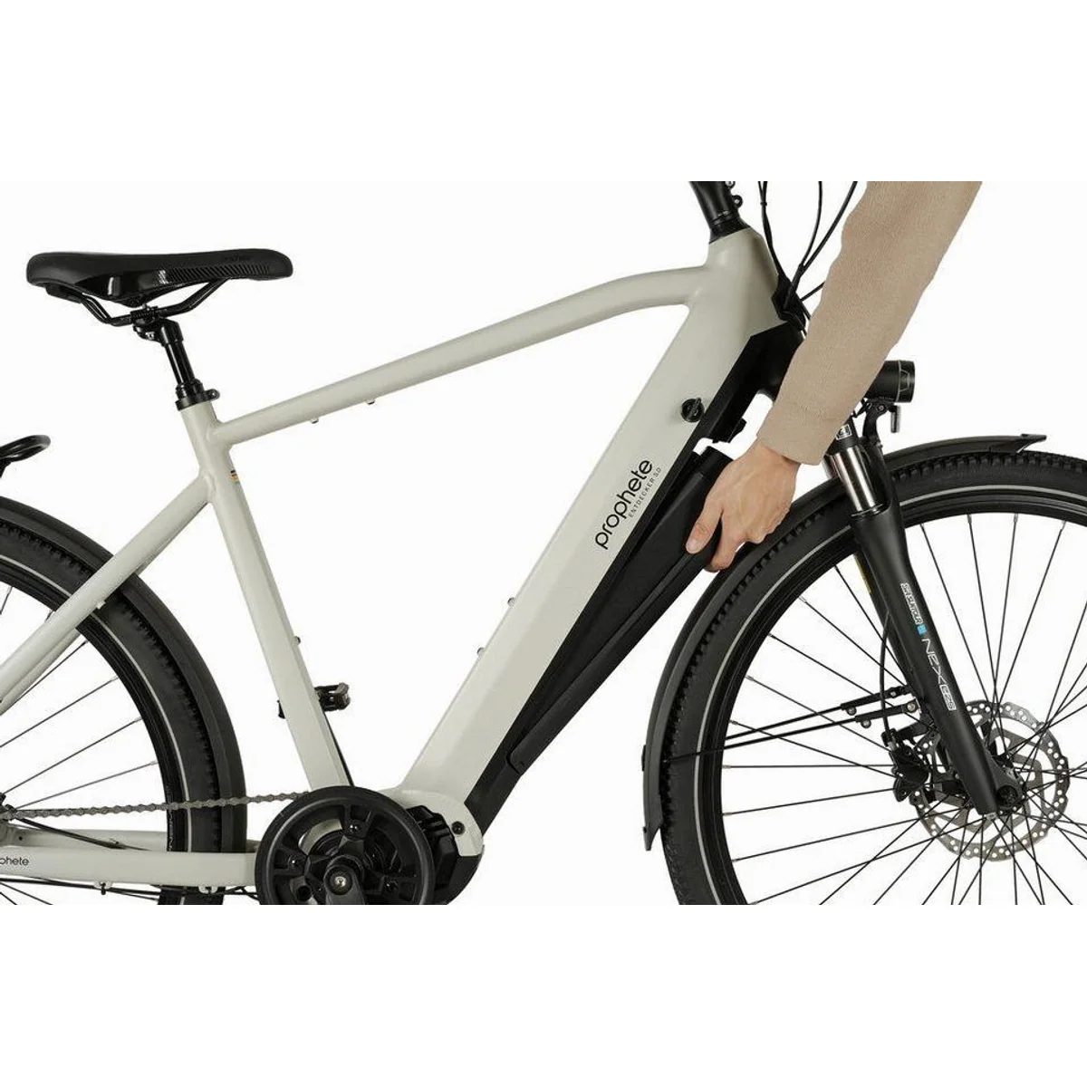 Prophete Entdecker 5.0 E-Bike, 48V Mittelmotor, 10 Gang Shimano Deore, 800 Wh 4