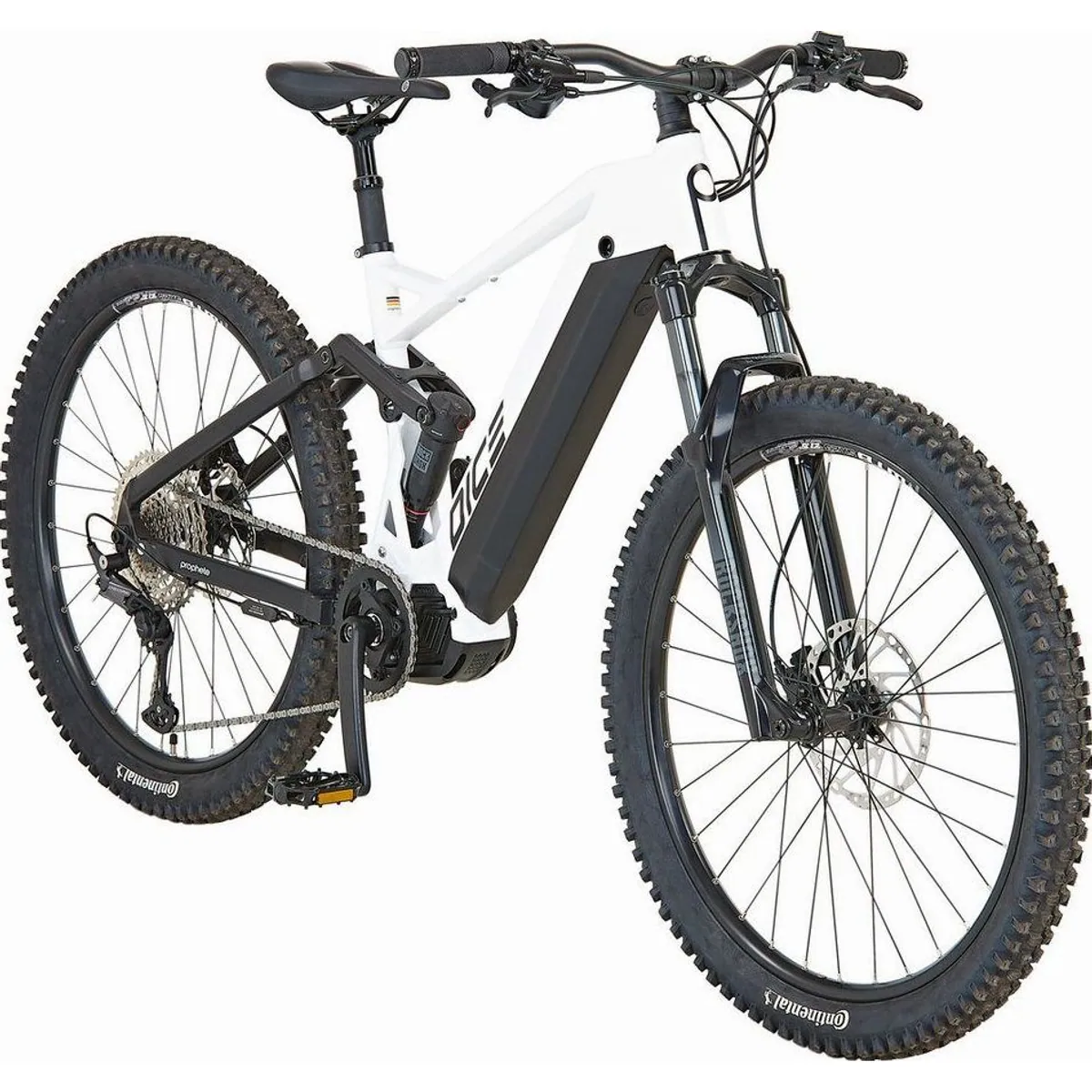 Prophete Dice 5.0 E-Bike, 12-Gang Shimano Deore, leistungsstarker 720 Wh Akku — für anspruchsvolle Mountainbike-Touren 2