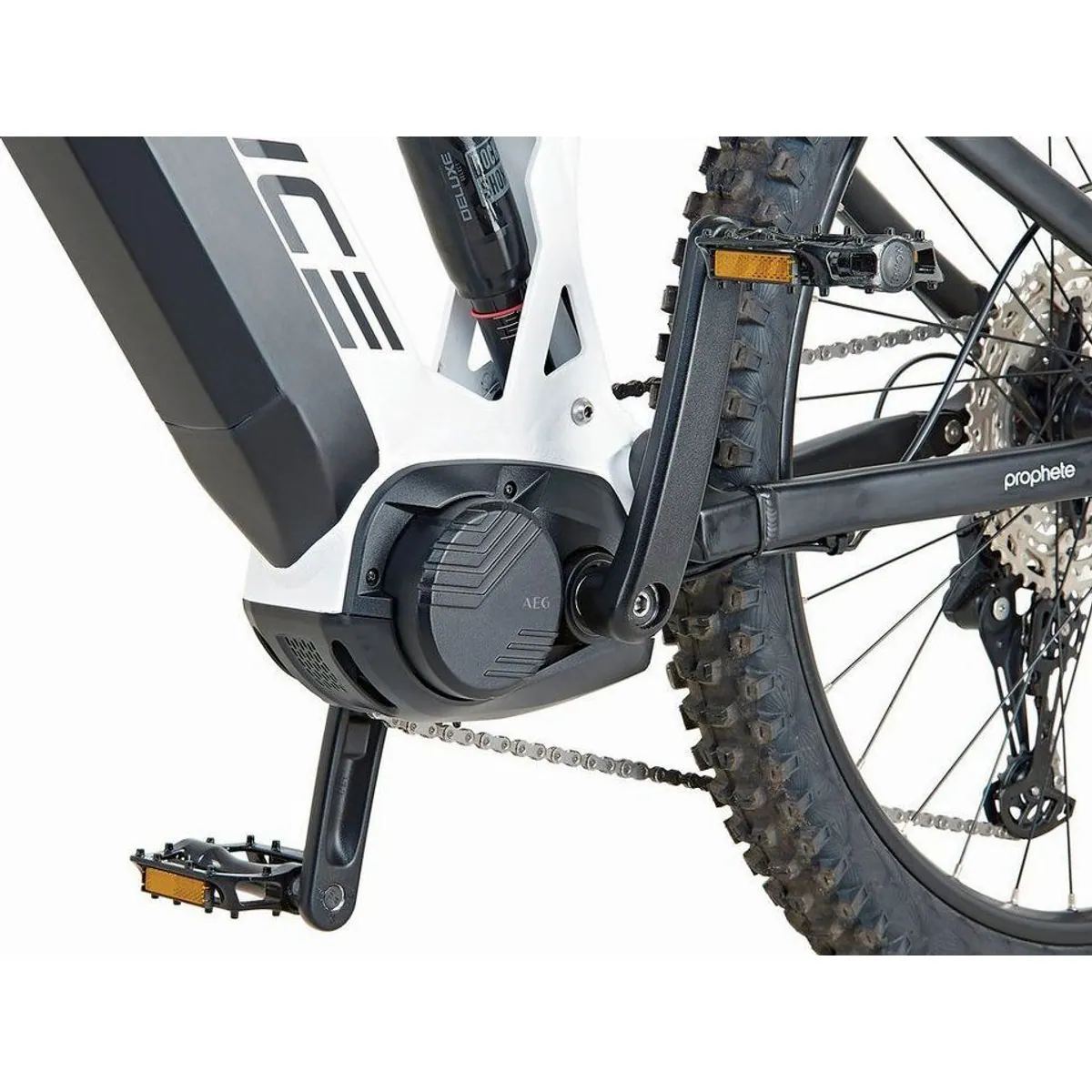 Prophete Dice 5.0 E-Bike, 12-Gang Shimano Deore, leistungsstarker 720 Wh Akku — für anspruchsvolle Mountainbike-Touren 5
