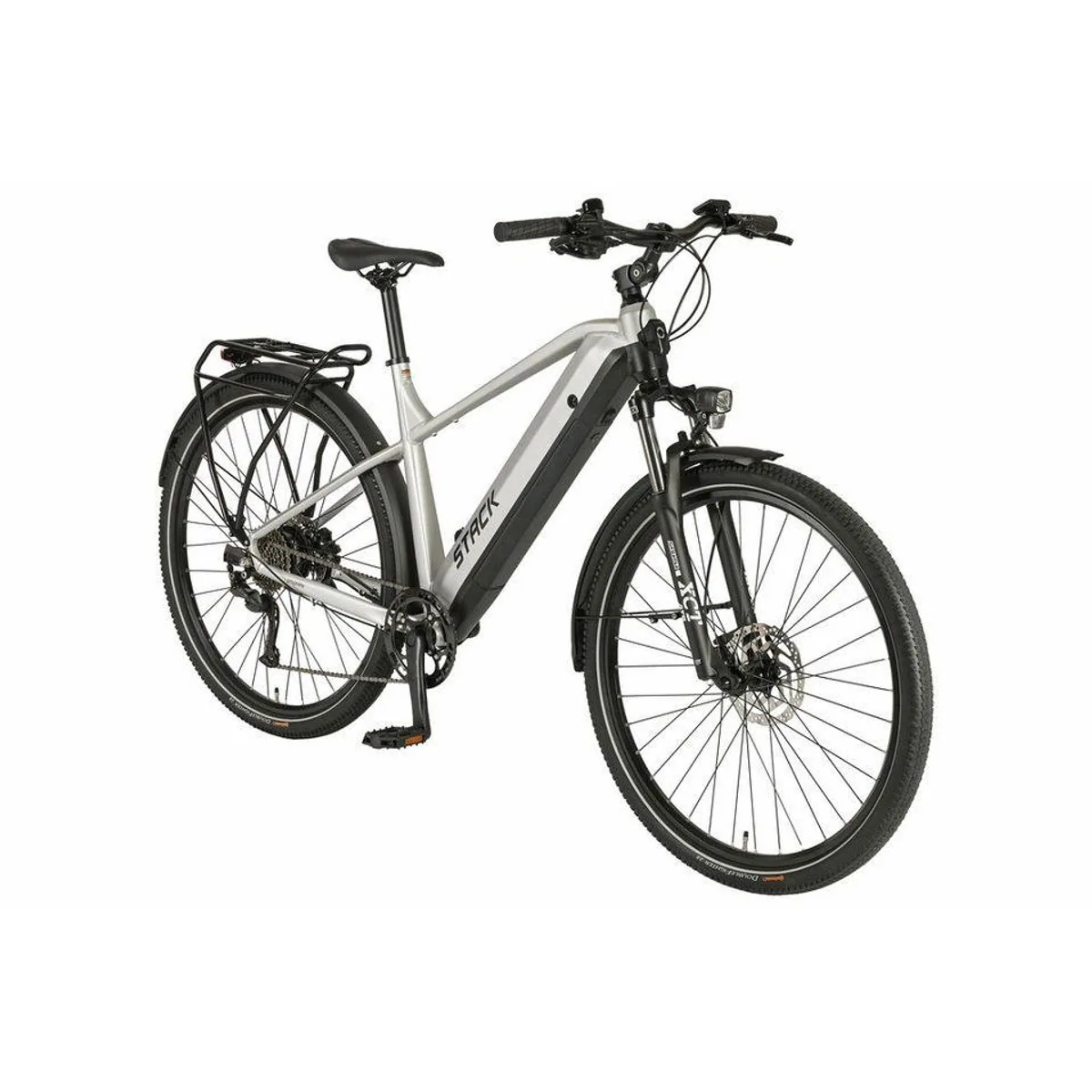 Prophete Stack 1.8 E-Bike Trekkingrad, 250 W Heckmotor, Shimano 8-Gang, 360 Wh Akku 4