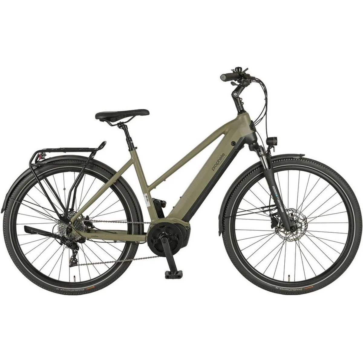 Prophete Entdecker 4.0 E-Bike, kraftvoller Mittelmotor, 10-Gang Schaltung, 540 Wh Akku