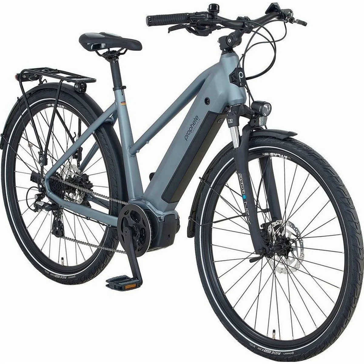 Prophete Entdecker 3.8 E-Bike, leistungsstarker Mittelmotor, 540 Wh Akku, 8-Gang Shimano Schaltung 2