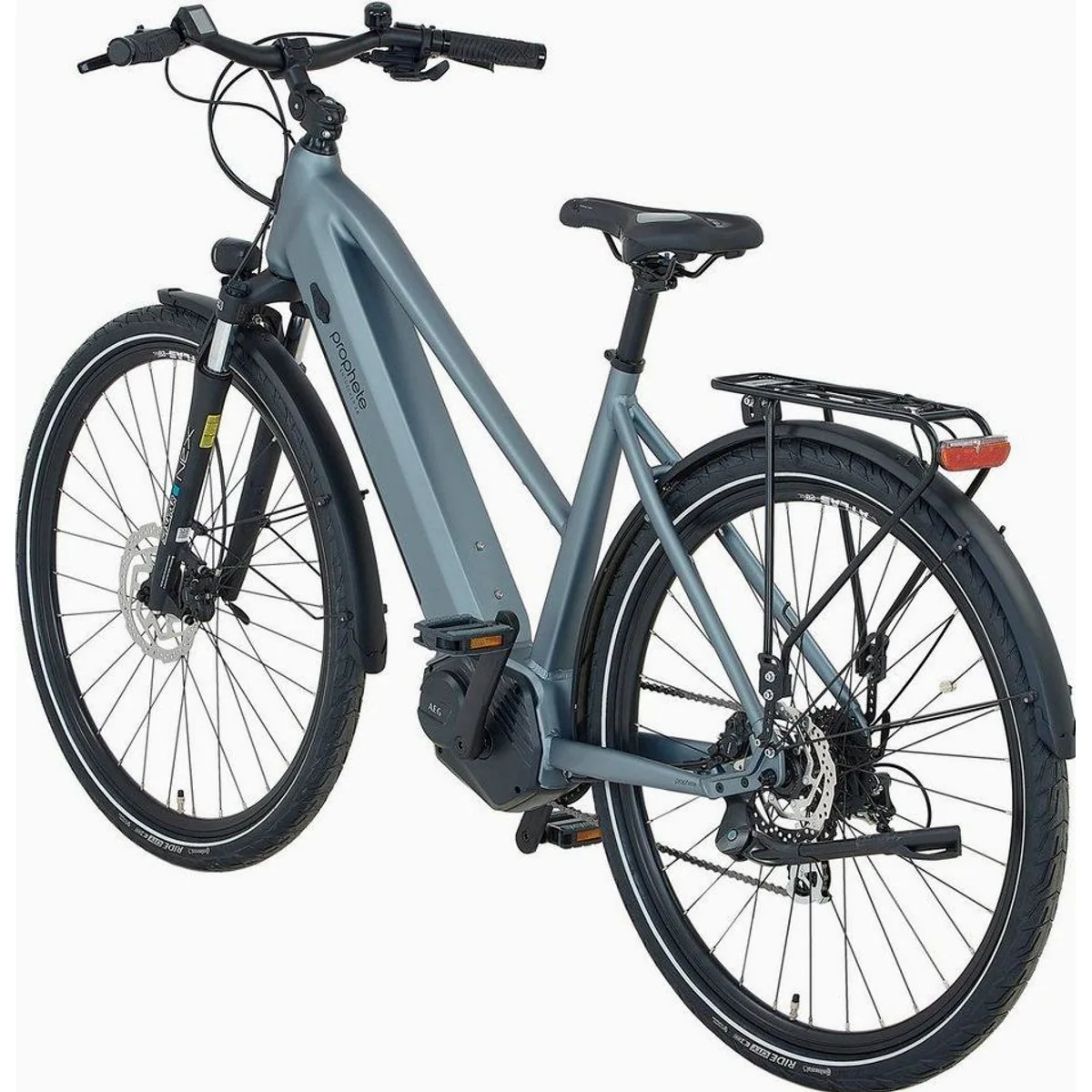 Prophete Entdecker 3.8 E-Bike, leistungsstarker Mittelmotor, 540 Wh Akku, 8-Gang Shimano Schaltung 4