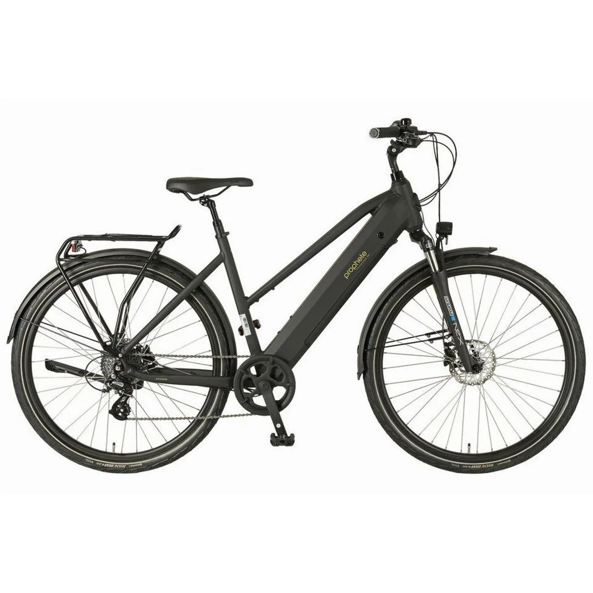 Prophete Entdecker 2.0 E-Bike, leistungsstarker Heckmotor, 8-Gang Shimano Altus, 360 Wh Akku