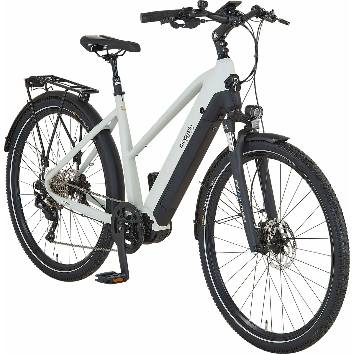 Prophete Entdecker 5.0 E-Bike, 250 W Mittelmotor, 800 Wh Akku, 10-Gang Shimano Deore 2