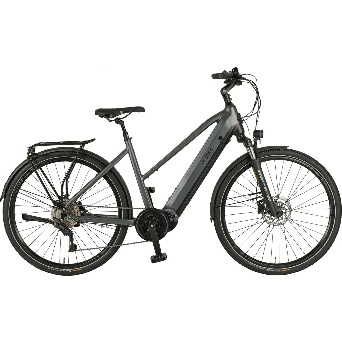 Prophete Entdecker 5.8 E-Bike, 250 W Mittelmotor, 10-Gang Shimano Deore
