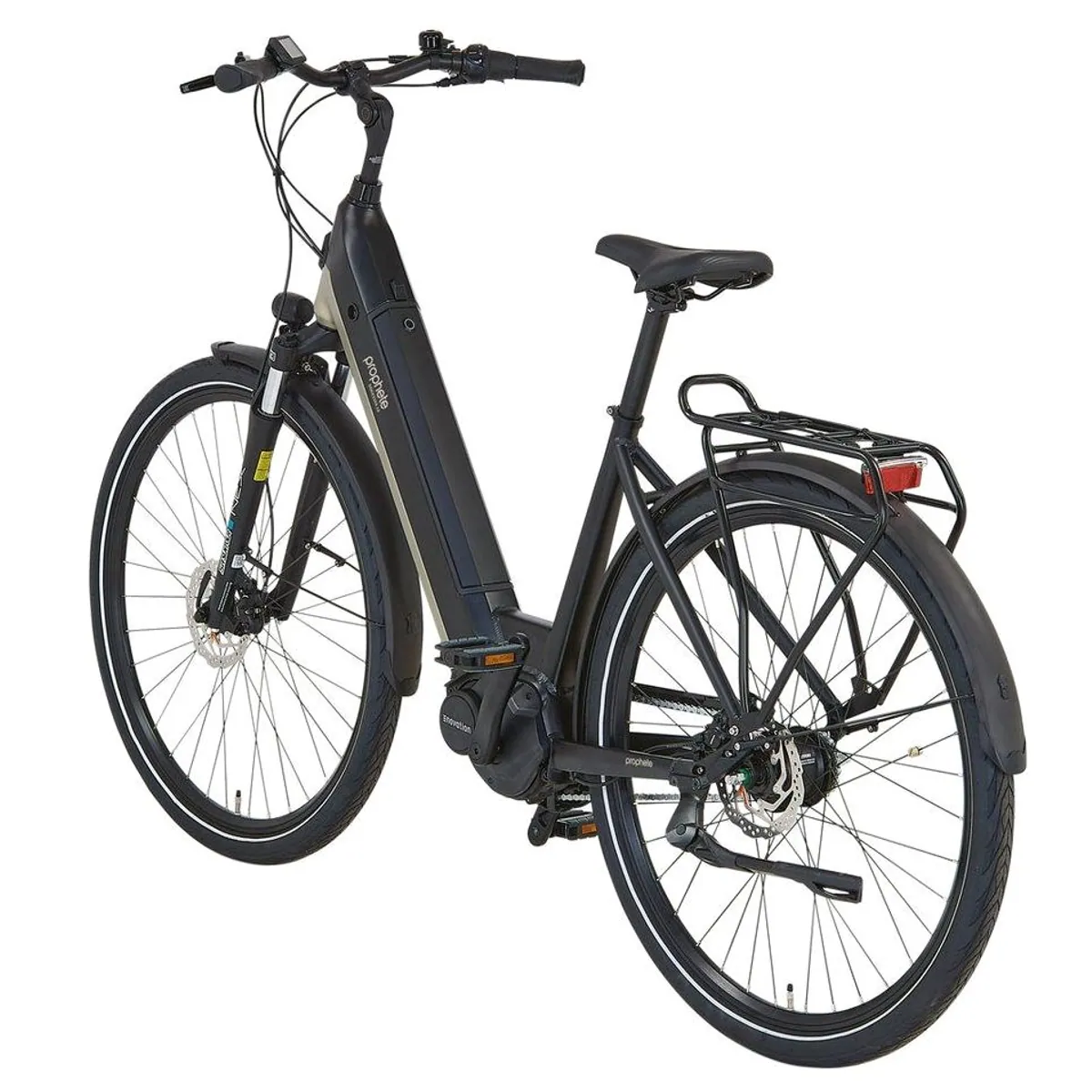 Prophete Urbanicer 3.8 E-Bike, 7-Gang Nabenschaltung, kraftvoller Mittelmotor — bis zu 110 km Reichweite 3