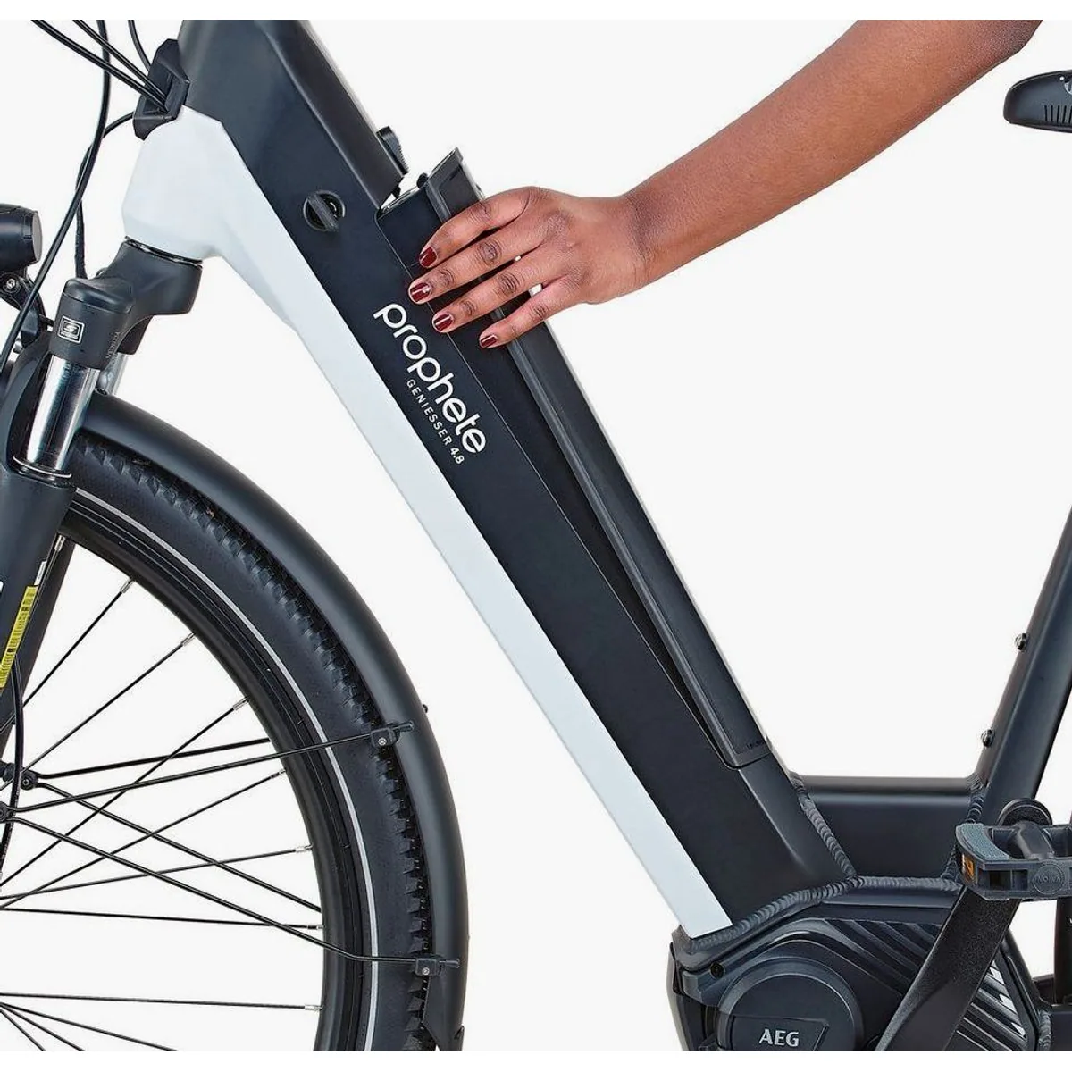 Prophete Geniesser 4.8 E-Bike Cityrad, 7-Gang Nabenschaltung, integrierter 540 Wh Akku 5