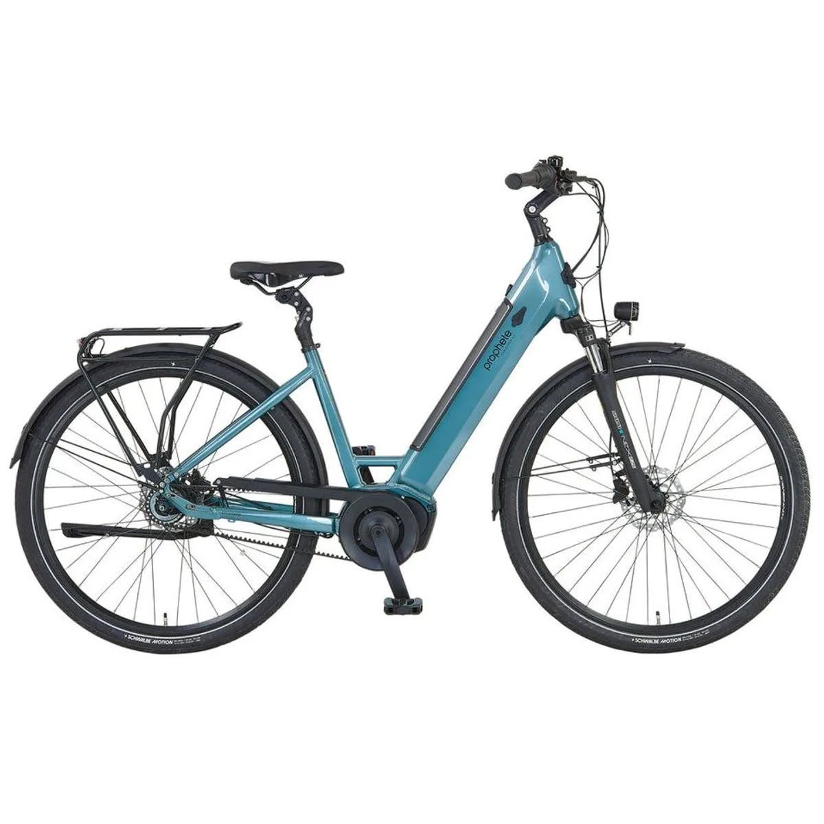 Prophete Geniesser 5.0 E-Bike, Gates Riemenantrieb, 7-Gang Shimano Nexus, 540 Wh Akku