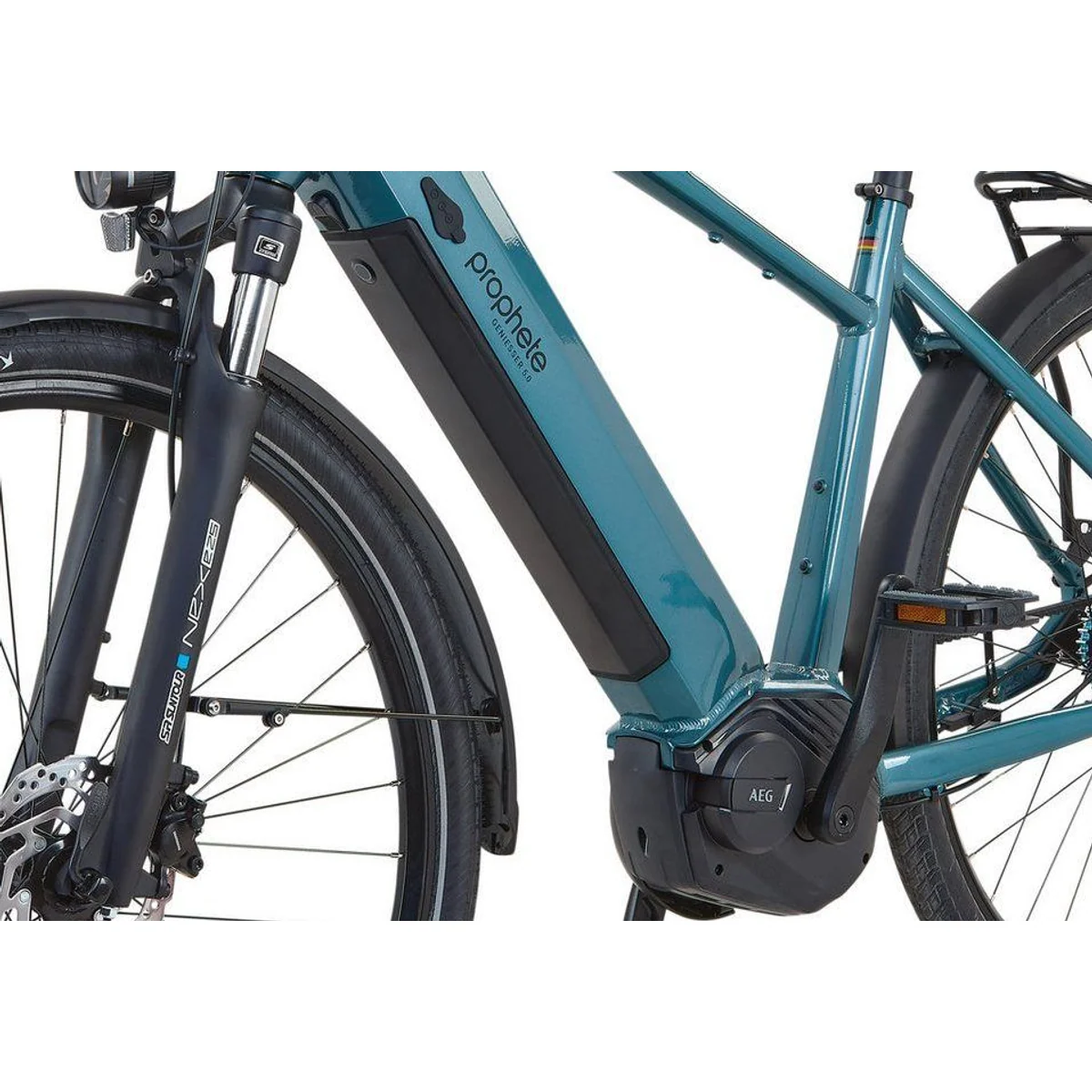 Prophete Geniesser 5.0 E-Bike, Gates Riemenantrieb, 7-Gang Shimano Nexus, 540 Wh Akku 3