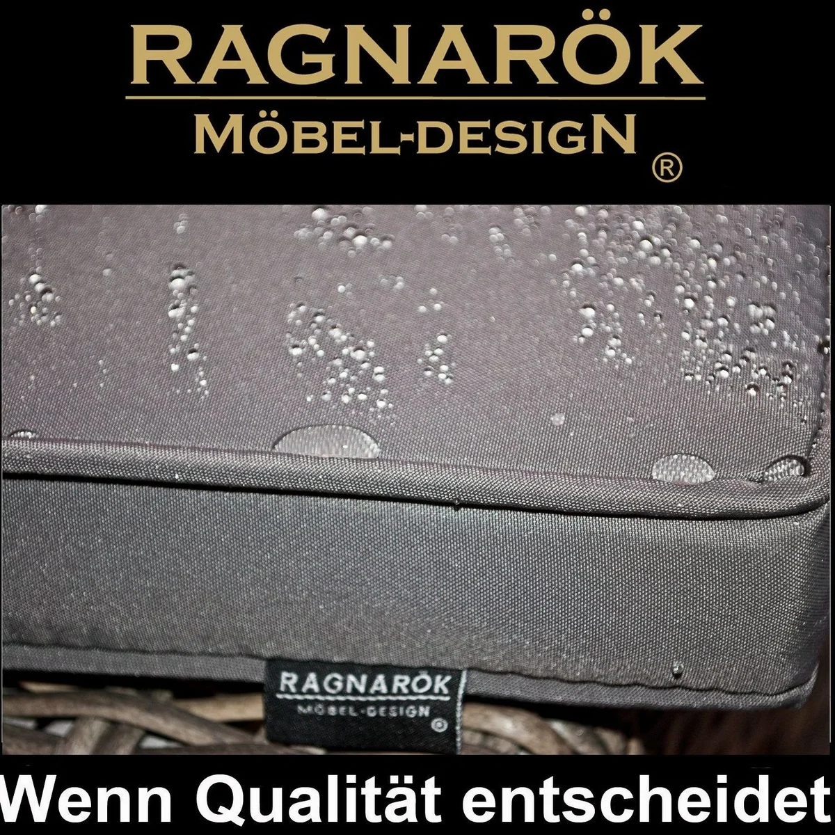 Ragnarök Möbel-Design Heimdall Esstisch Set, XL Tisch für 10 Personen, robustes Polyrattan 2