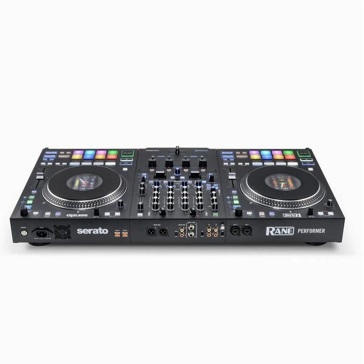 Rane PERFORMER DJ Controller, motorisierte Platter, erweiterte Stems-Steuerung 5