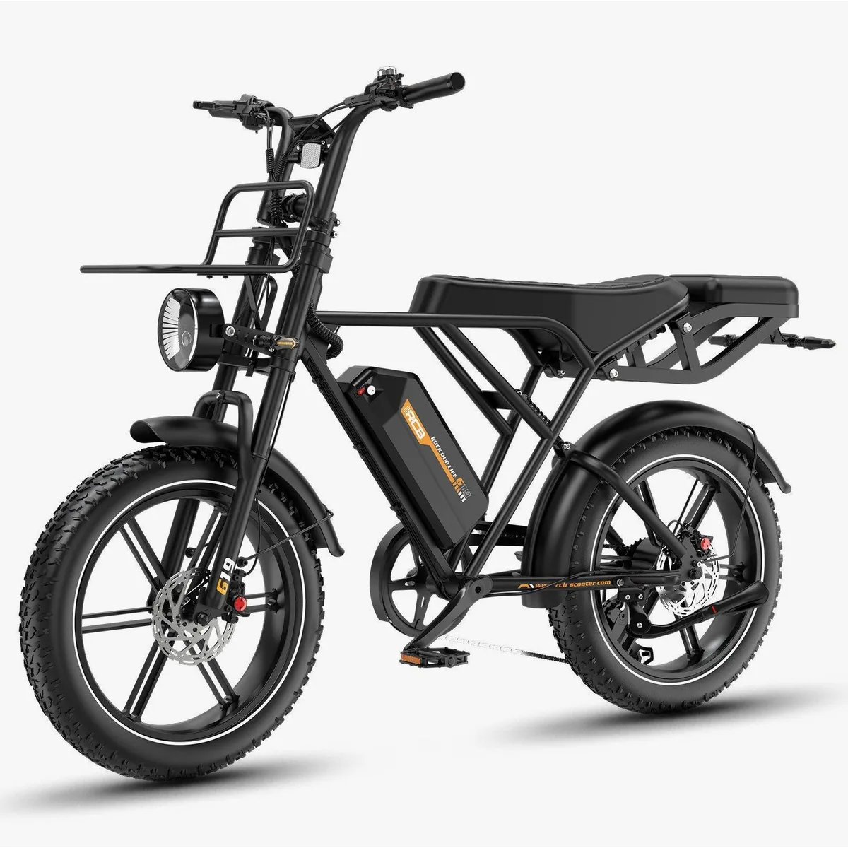 RCB E-Bike Pedelec G19, 1365W Leistung, 180 km Reichweite, Hydraulische Scheibenbremsen