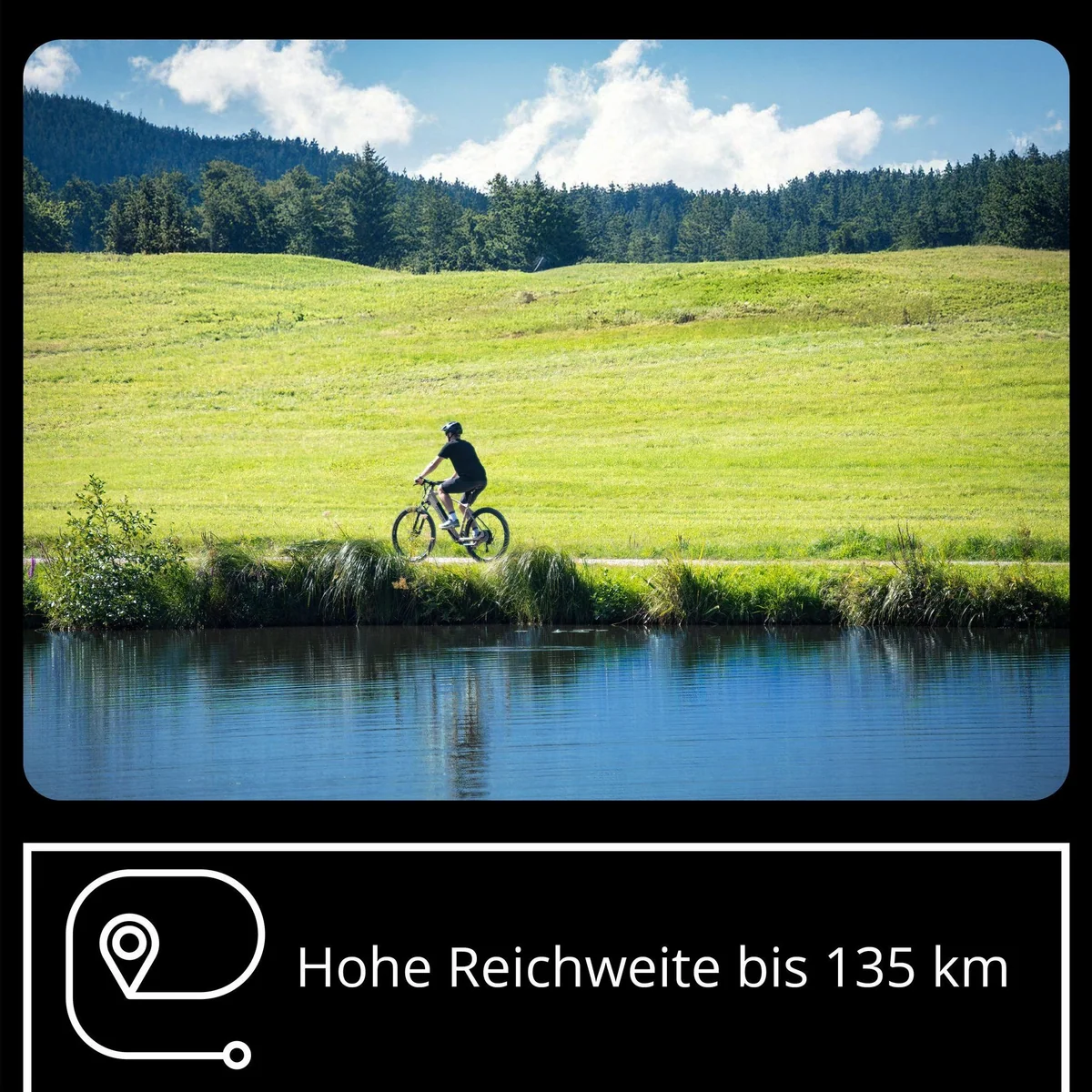 Remington XR01 E-Mountainbike, leistungsstarker 250 W Motor, 10 Gänge, 550 Wh Akku 3