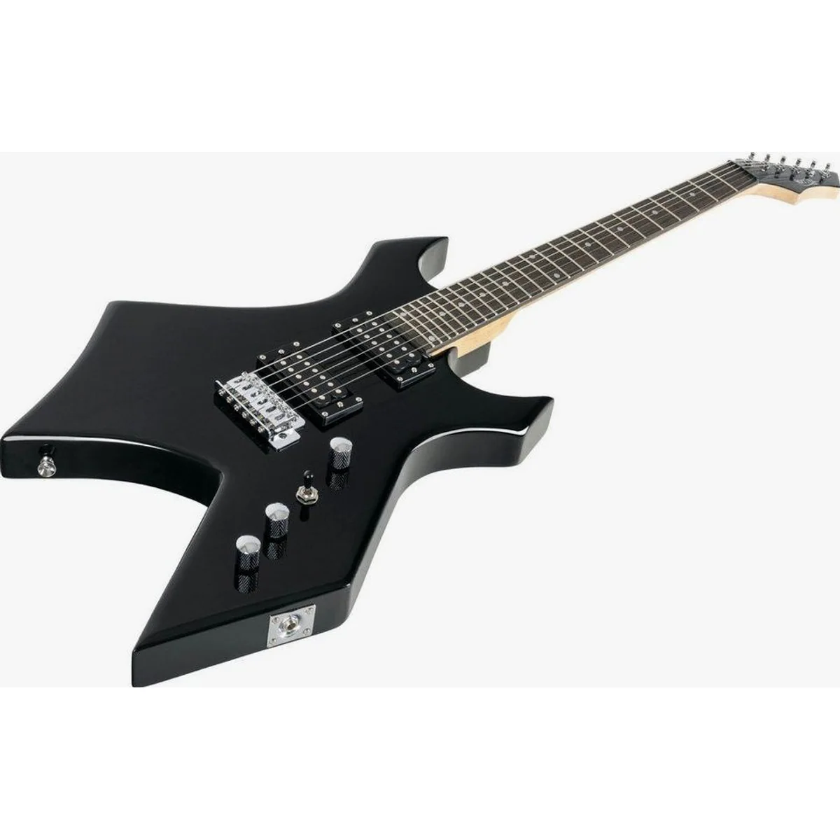 Rocktile Warhead E-Gitarre Set, zwei Humbucker, Combo-Verstärker mit Hall 4