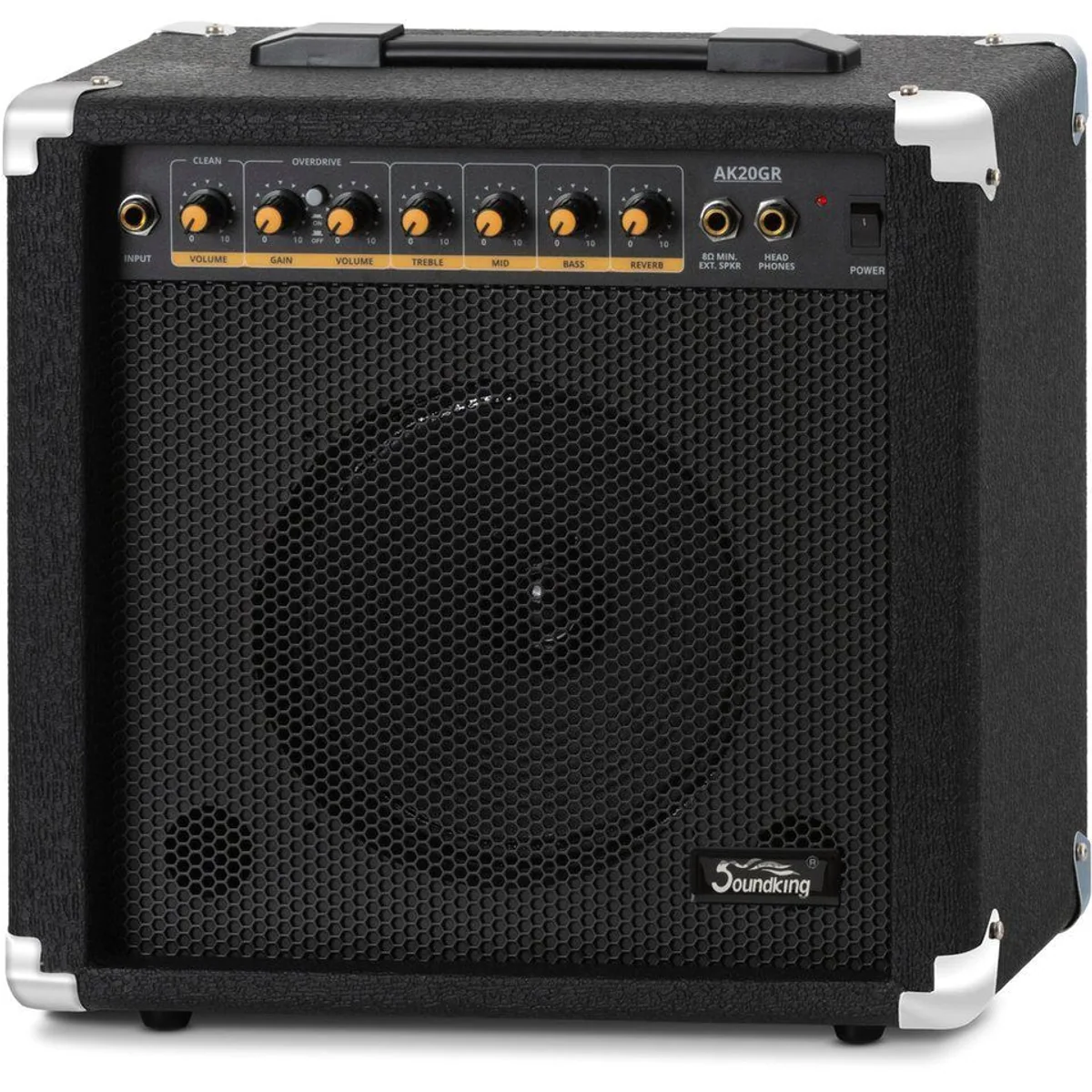 Rocktile Pro L-200OHB E-Gitarre, klassische Single-Cut-Optik, kraftvoller Sound, inkl. Verstärker 2