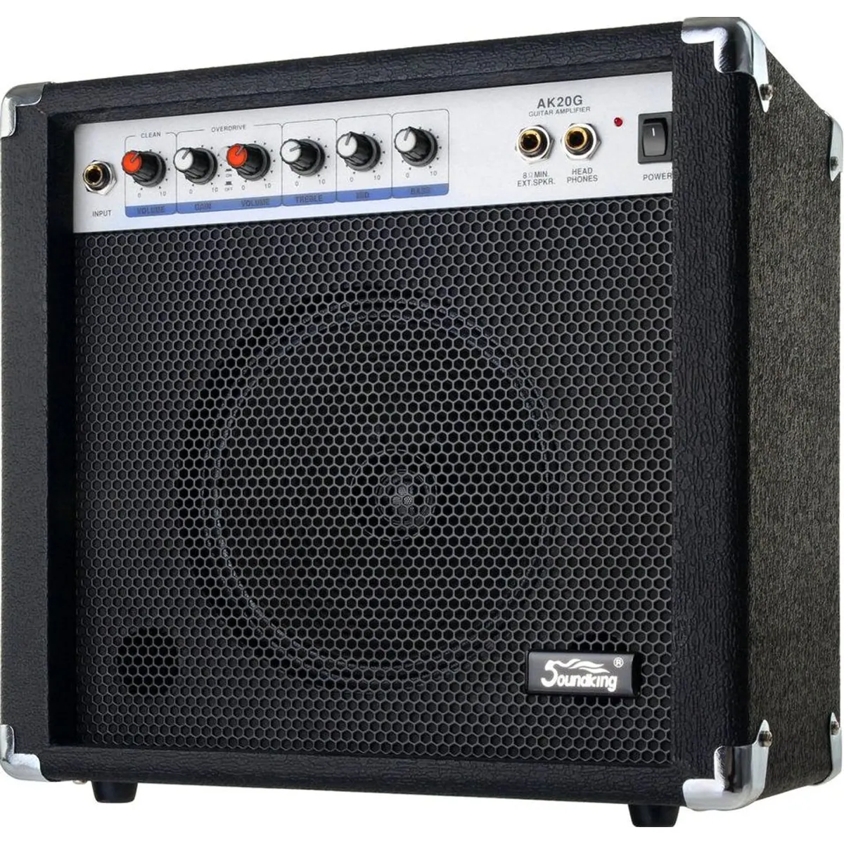 Rocktile E-Gitarre Warhead Set, 2 Humbucker + 60W Combo-Verstärker 5