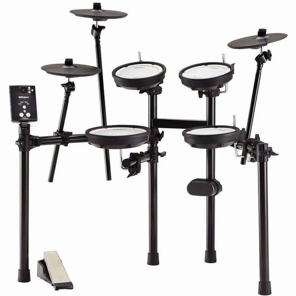 Roland TD-1DMK E-Drum, realistisches Spielgefühl mit Mesh-Heads & 15 Preset-Kits