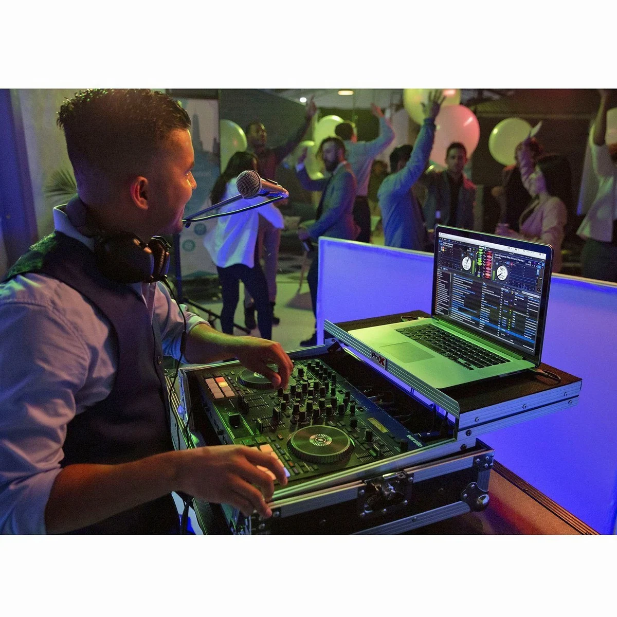 Roland DJ-707M Mobiler DJ-Controller, 4 Kanäle, integriertes Mischpult 5