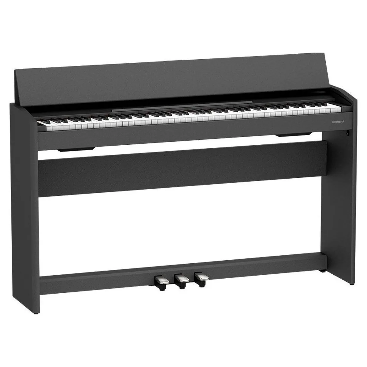 Roland F107-BKX Digitalpiano, elegantes Design, Bluetooth-Konnektivität, authentisches Spielgefühl