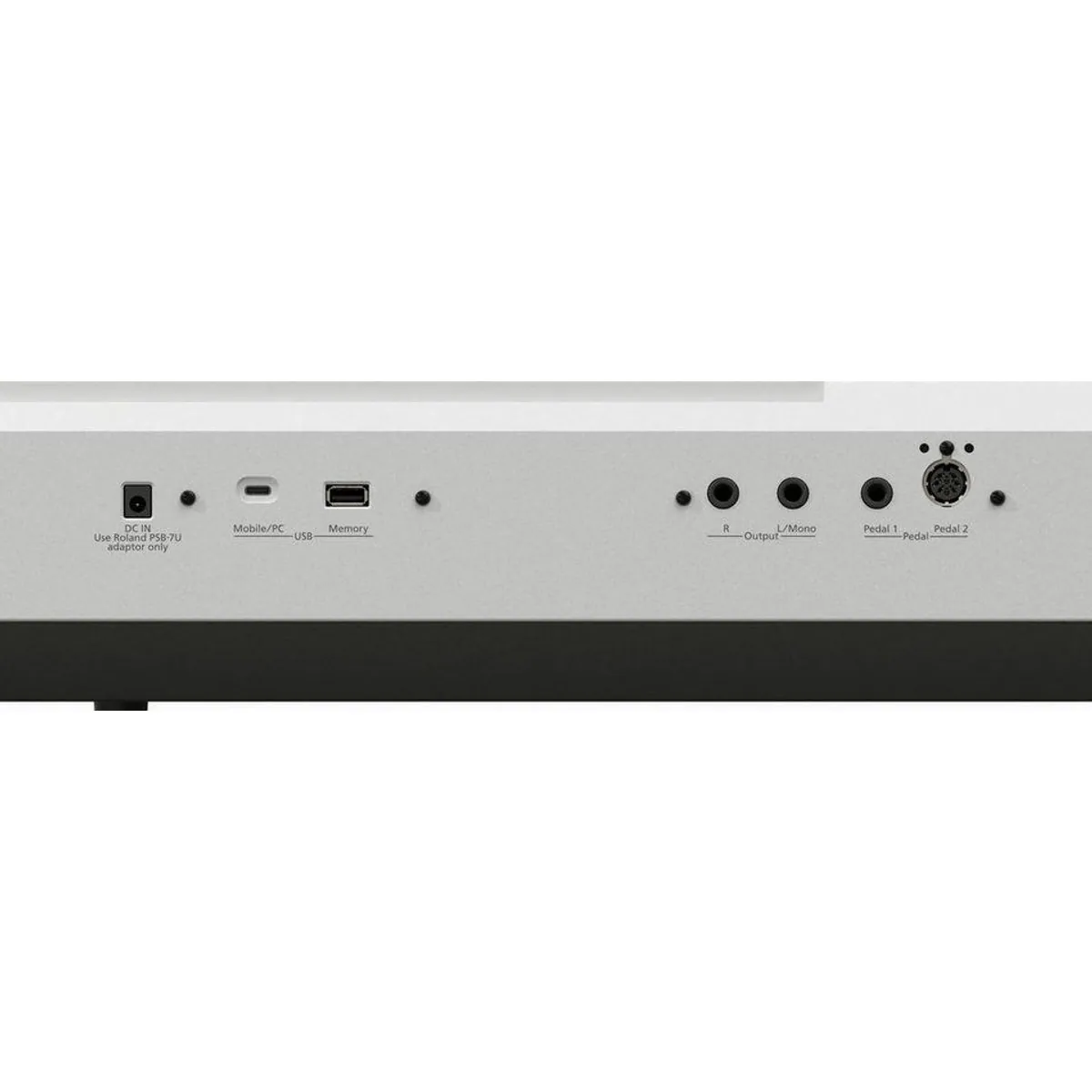 Roland FP-40-WH Digitalpiano, authentisches Spielgefühl, kompakte Bauweise, moderne Konnektivität 3