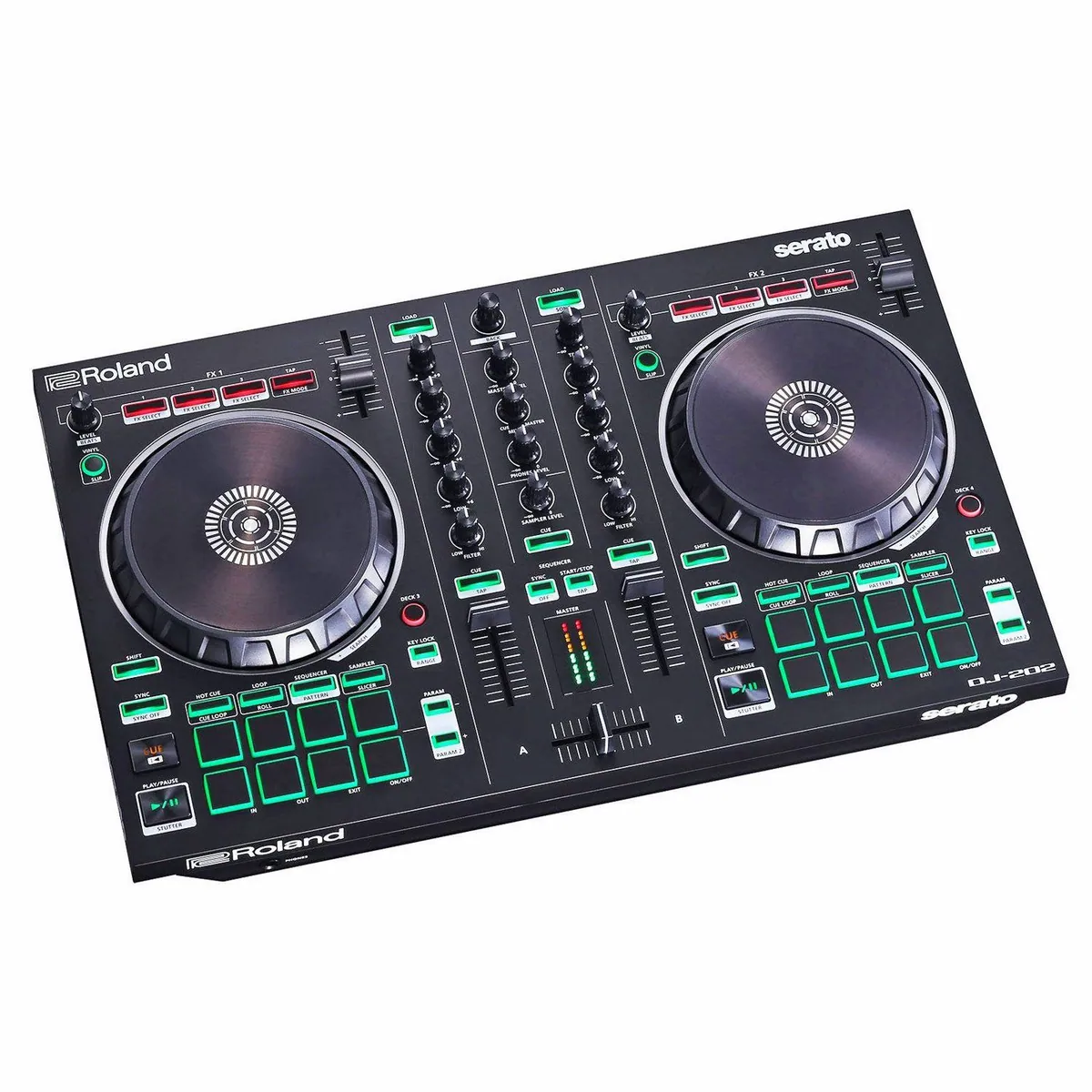 Roland DJ-202 2-Kanal USB-DJ-Controller, hervorragende Klangqualität und vielseitige Steuerung 5